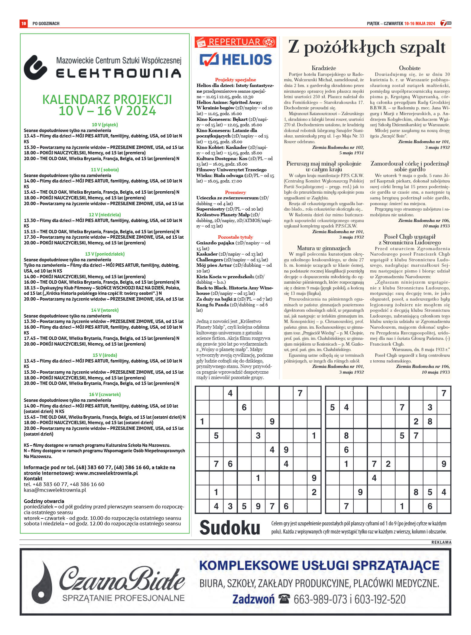 Tygodnik "7 Dni" nr 907 z dn. 10.05.2024 r. - strona 10