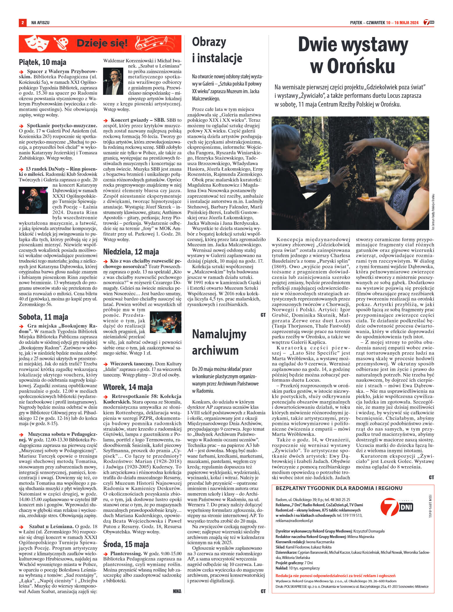 Tygodnik "7 Dni" nr 907 z dn. 10.05.2024 r. - strona 2