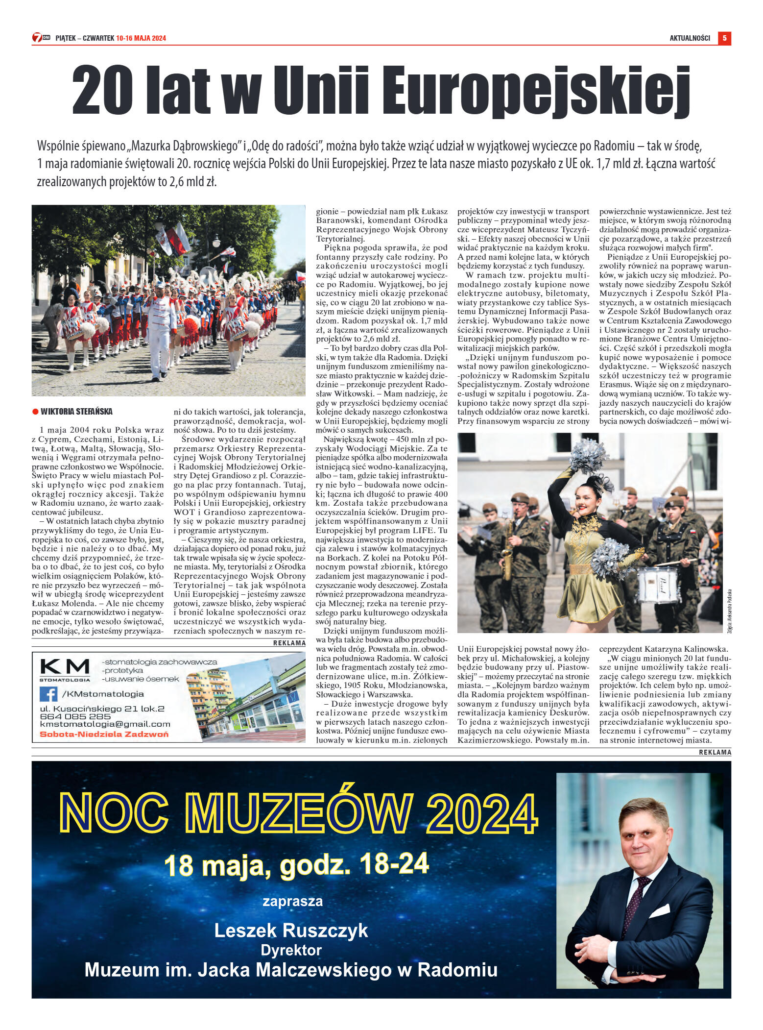 Tygodnik "7 Dni" nr 907 z dn. 10.05.2024 r. - strona 5