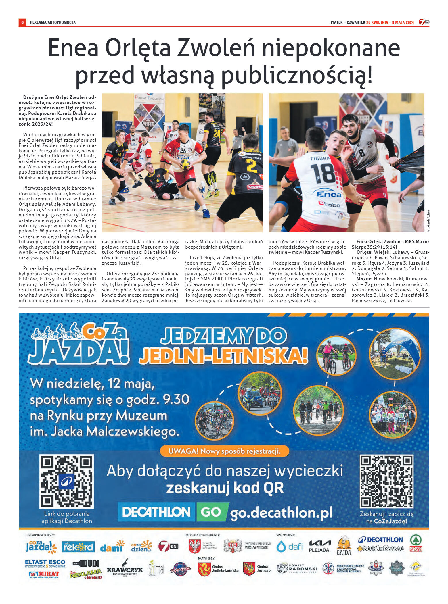 Tygodnik "7 Dni" nr 906 z dn. 26.04.2024 r. - strona 6