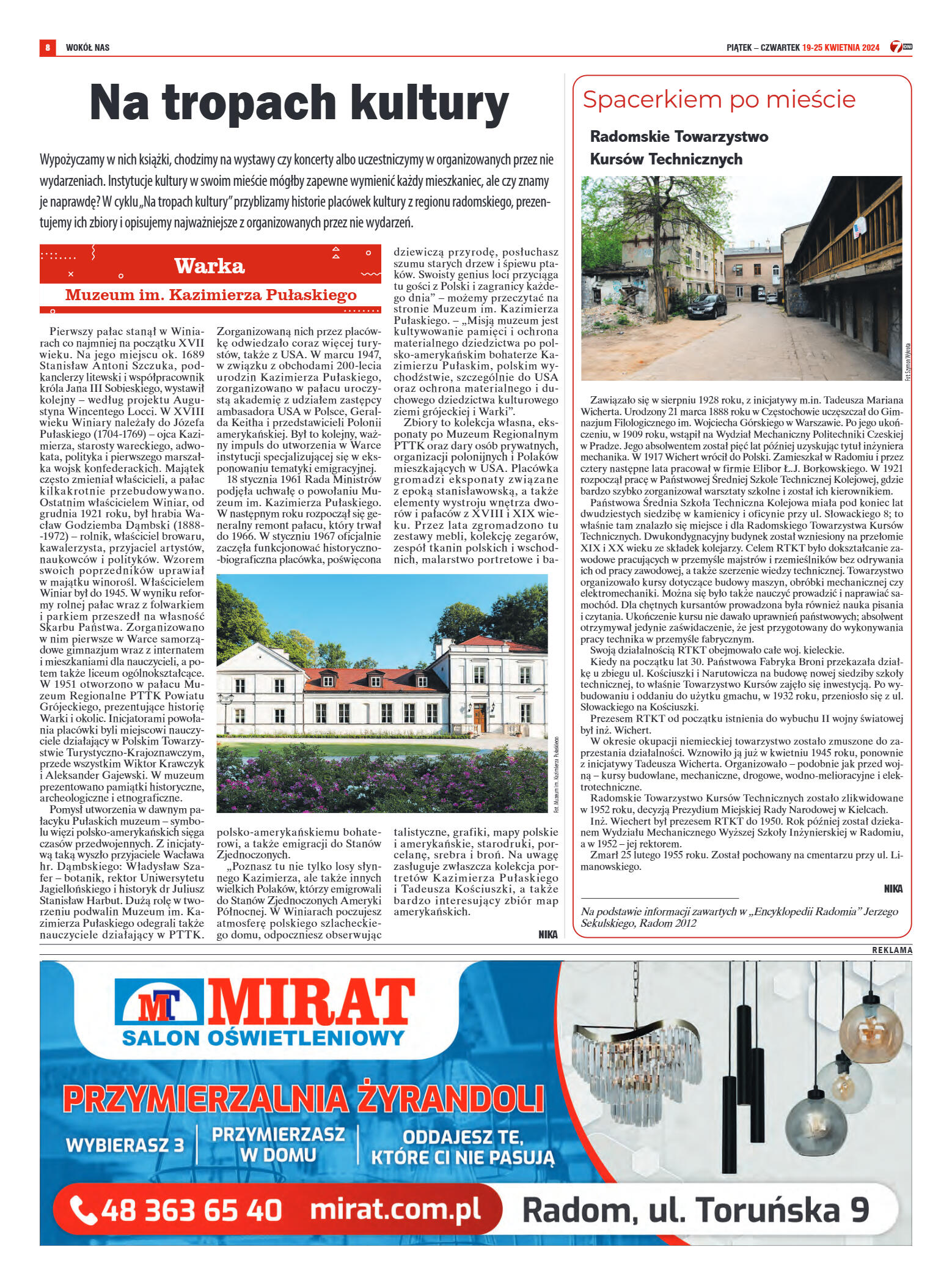 Tygodnik "7 Dni" nr 905 z dn. 19.04.2024 r. - strona 8