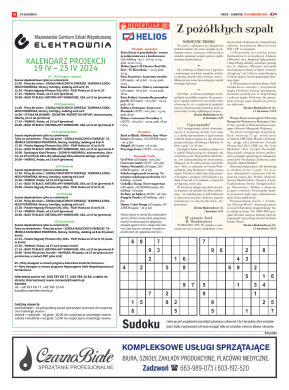 Tygodnik "7 Dni" nr 905 z dn. 19.04.2024 r. - strona 10