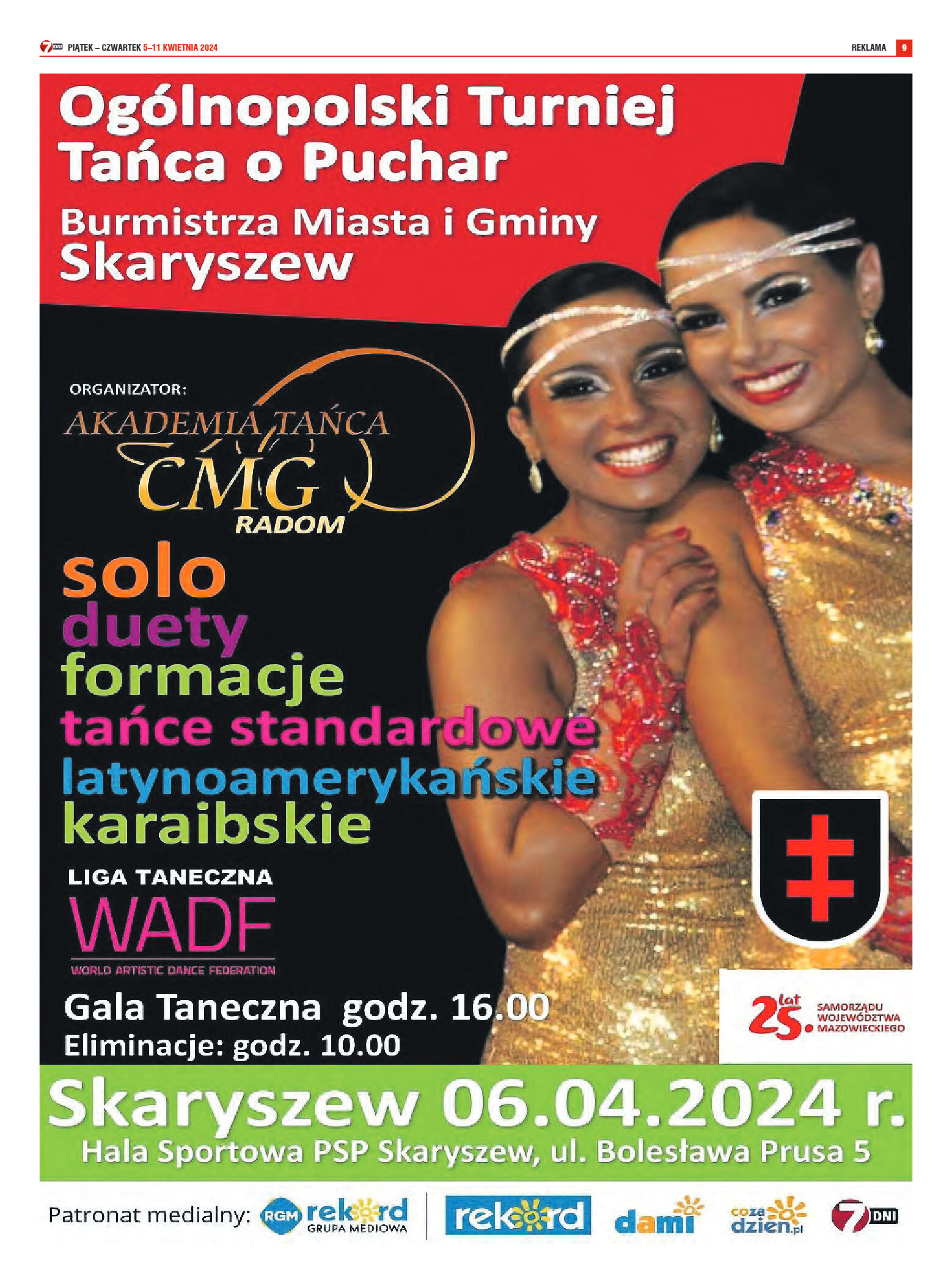 Tygodnik "7 Dni" nr 903 z dn. 05.04.2024 r. - strona 13