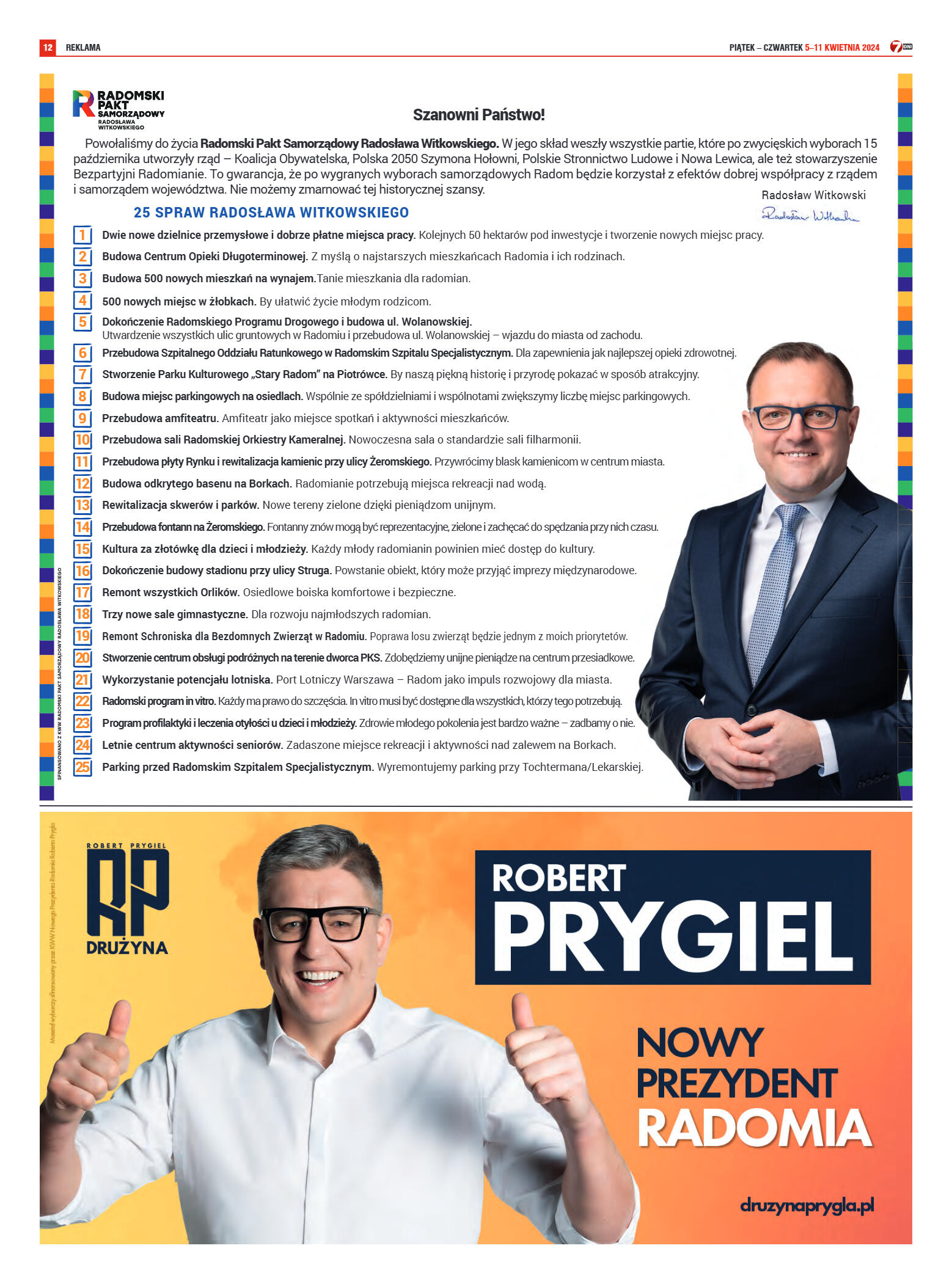 Tygodnik "7 Dni" nr 903 z dn. 05.04.2024 r. - strona 16