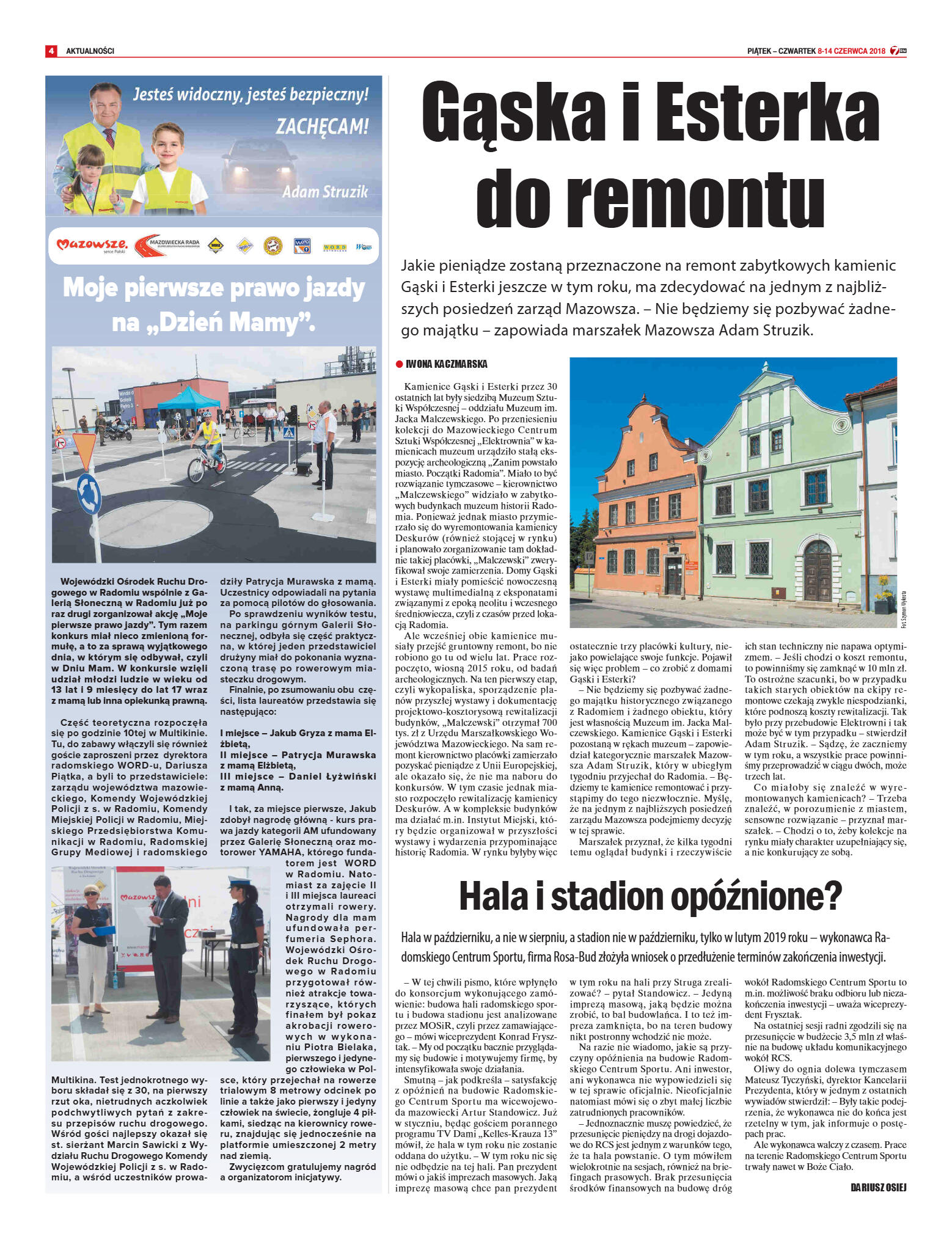 Tygodnik "7 Dni" nr 638 z dn. 8.06.2018 - strona 4