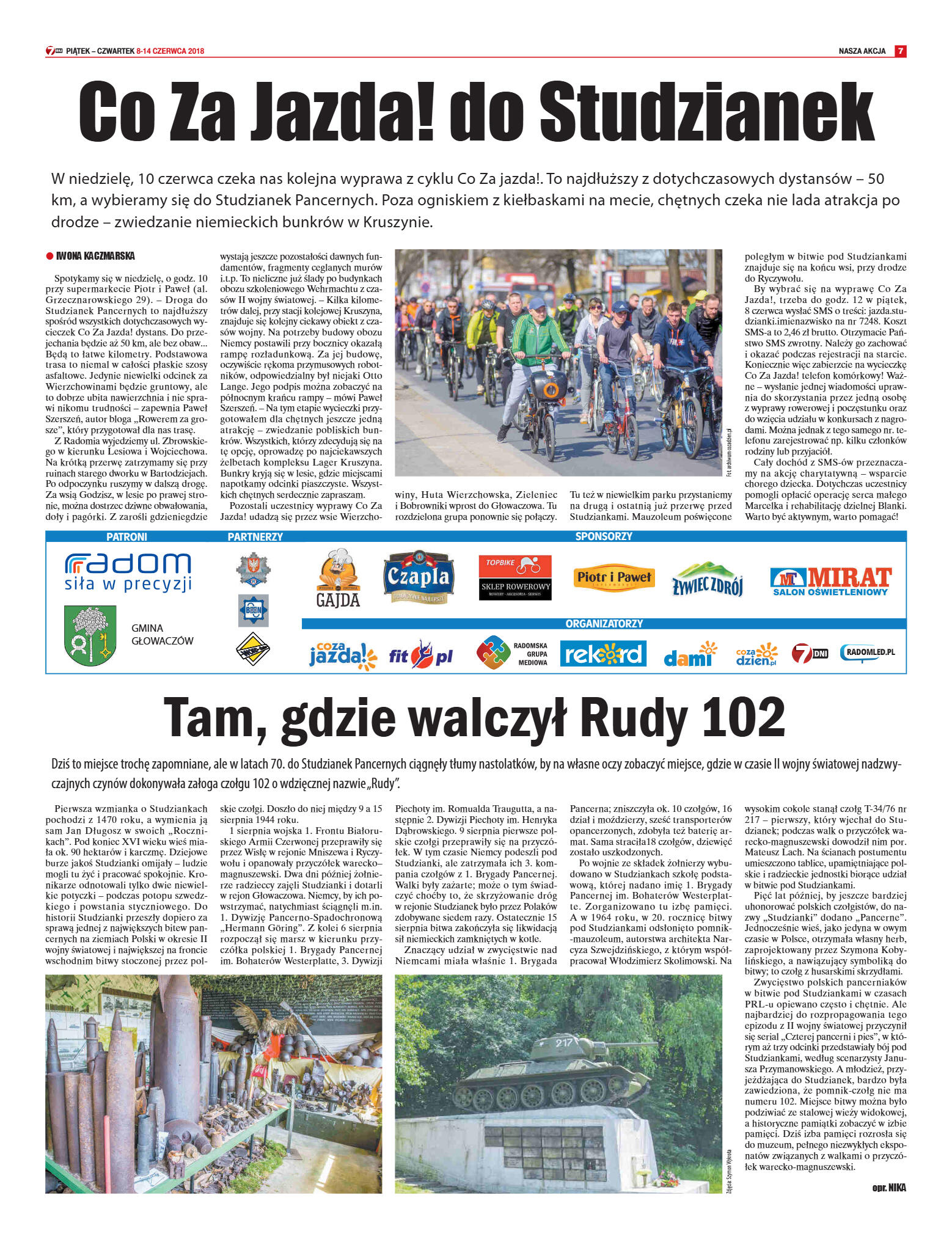 Tygodnik "7 Dni" nr 638 z dn. 8.06.2018 - strona 7