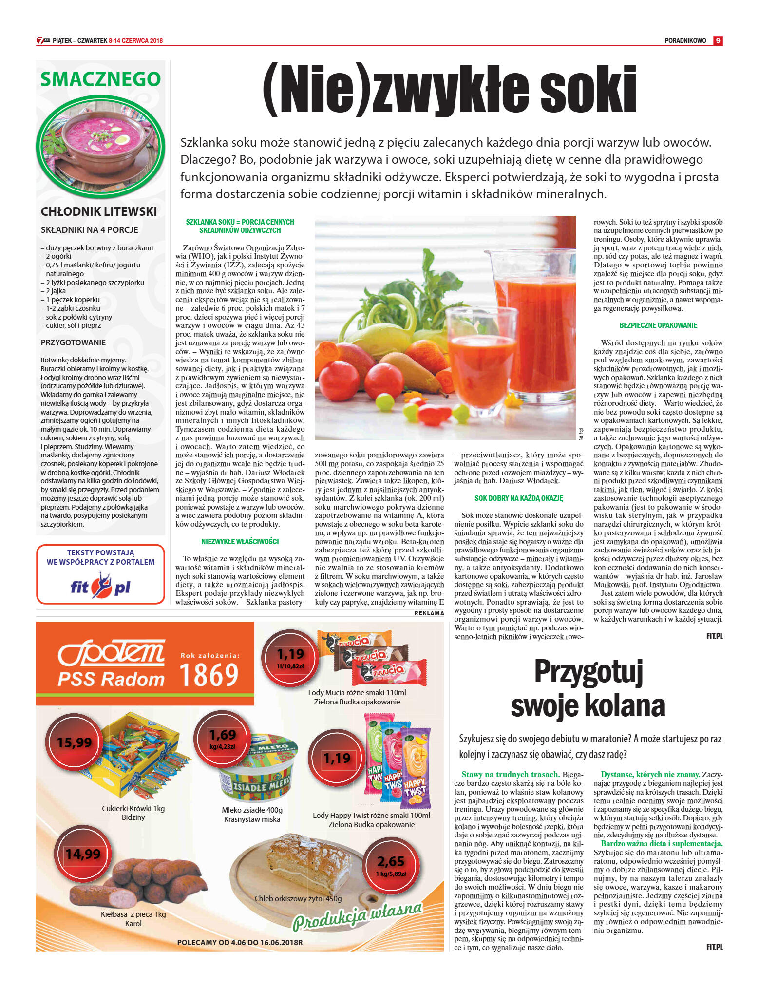 Tygodnik "7 Dni" nr 638 z dn. 8.06.2018 - strona 9