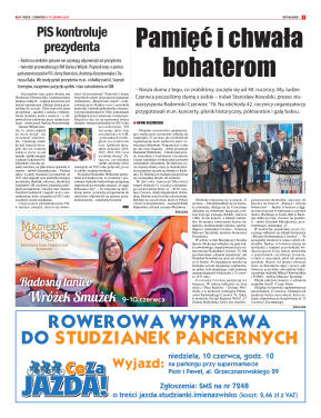 Tygodnik "7 Dni" nr 638 z dn. 8.06.2018 - strona 3