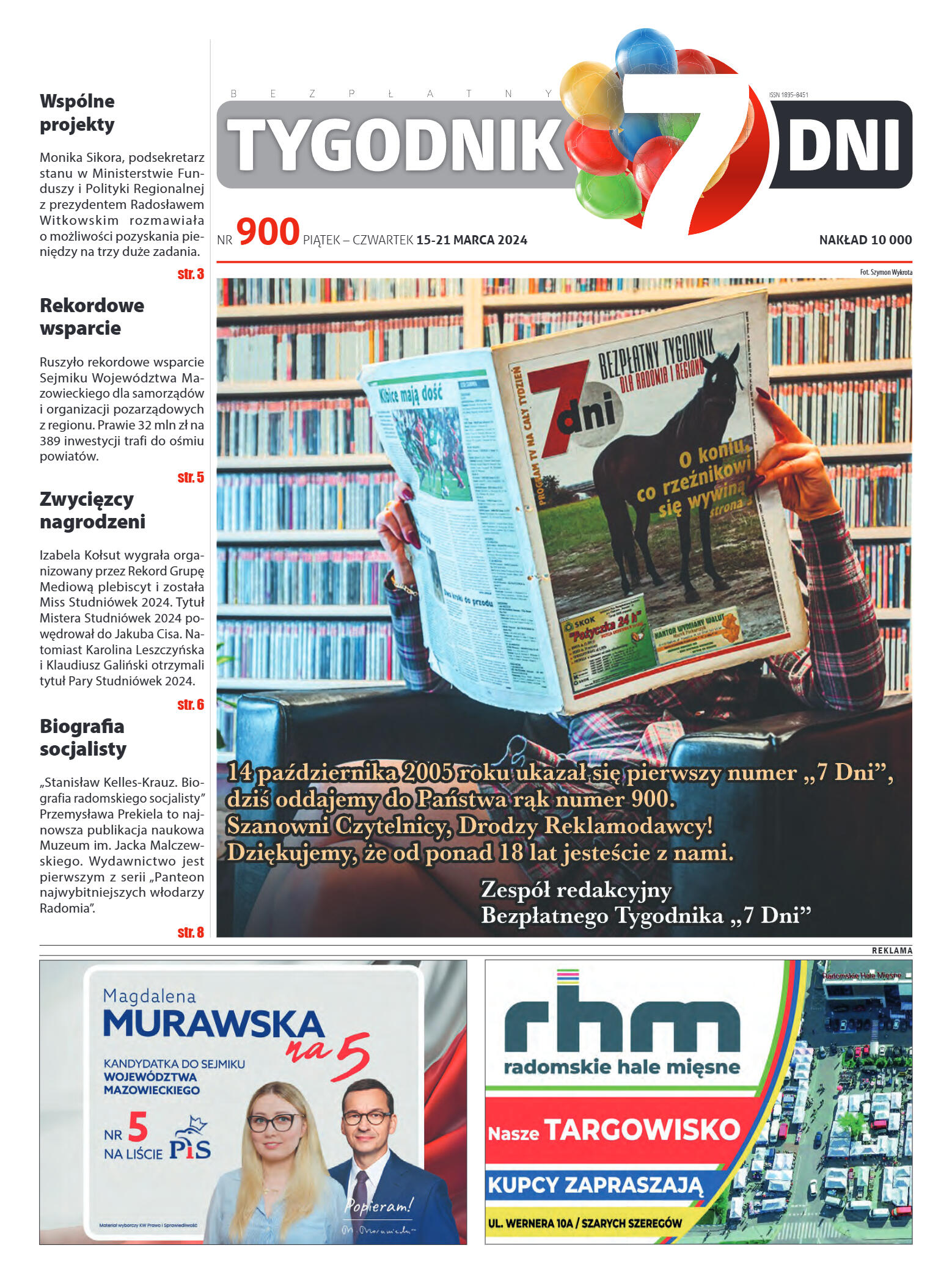 To już 900. wydanie Tygodnika 7 Dni! - strona 1
