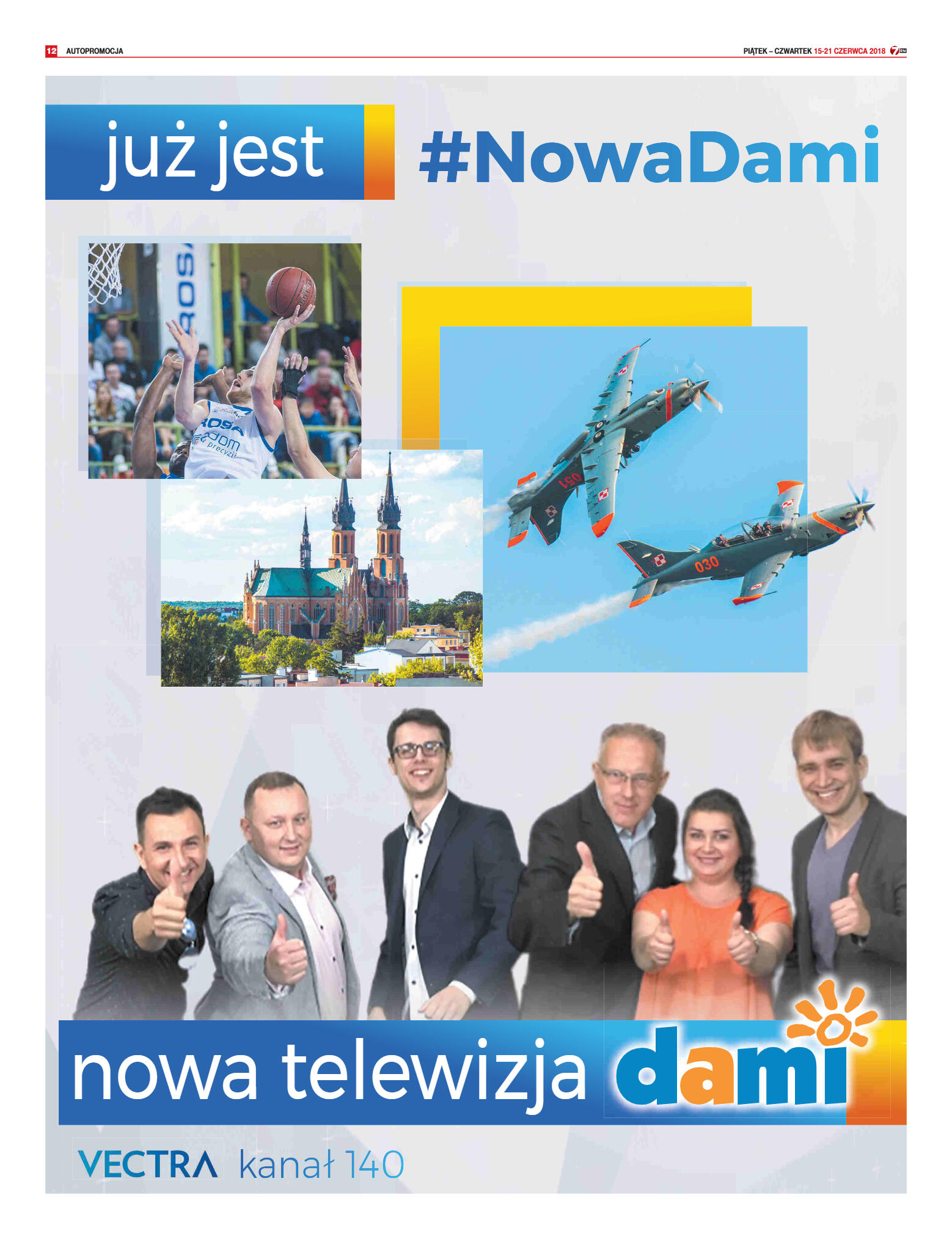 Tygodnik "7 Dni" nr 639 z dn. 15.06.2018 - strona 12