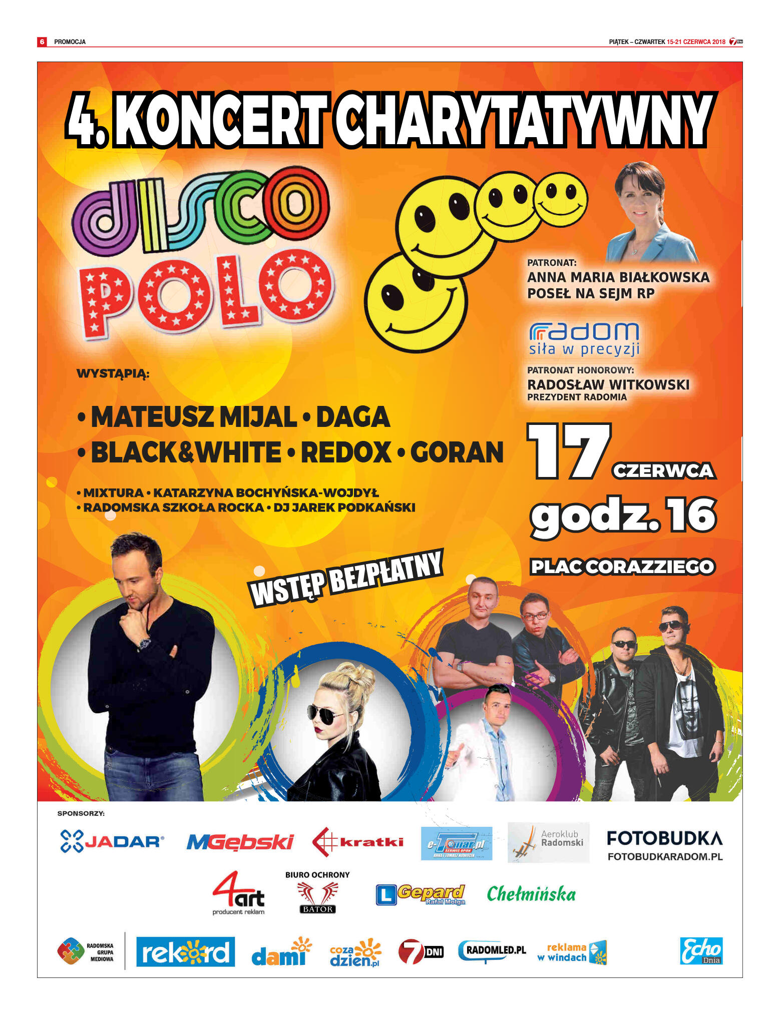 Tygodnik "7 Dni" nr 639 z dn. 15.06.2018 - strona 6