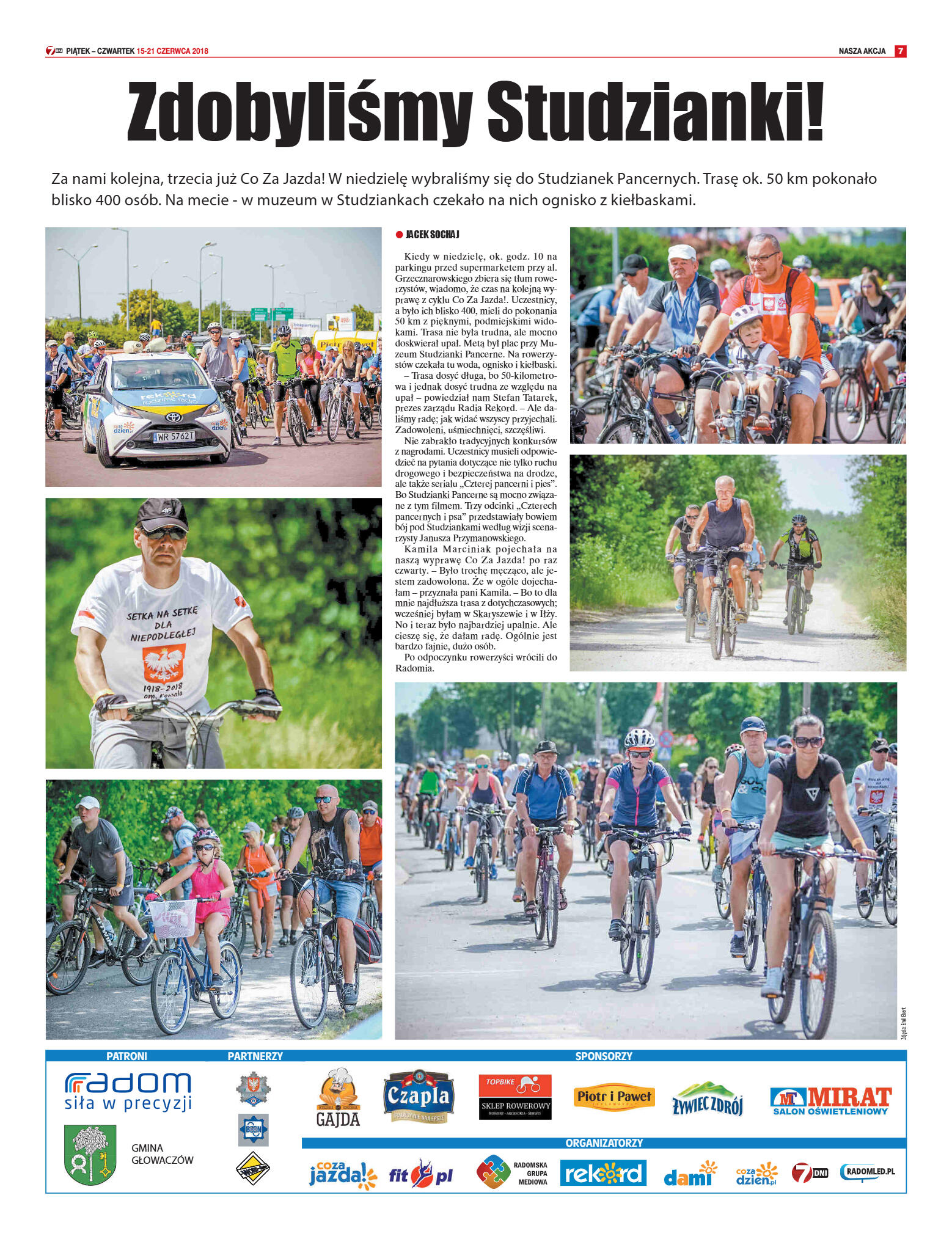 Tygodnik "7 Dni" nr 639 z dn. 15.06.2018 - strona 7