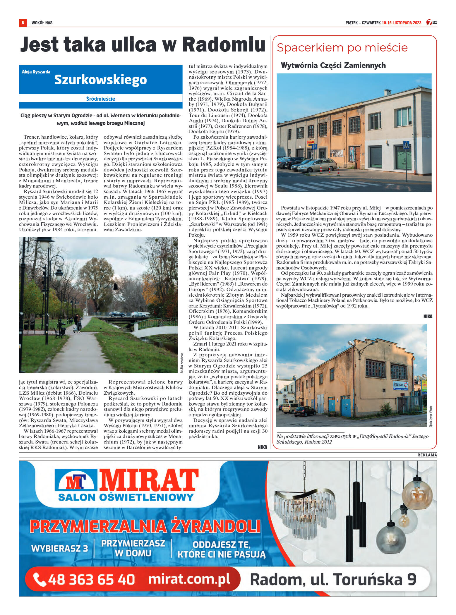 Tygodnik "7 Dni" nr 884 z dn. 10.11.2023 r. - strona 16