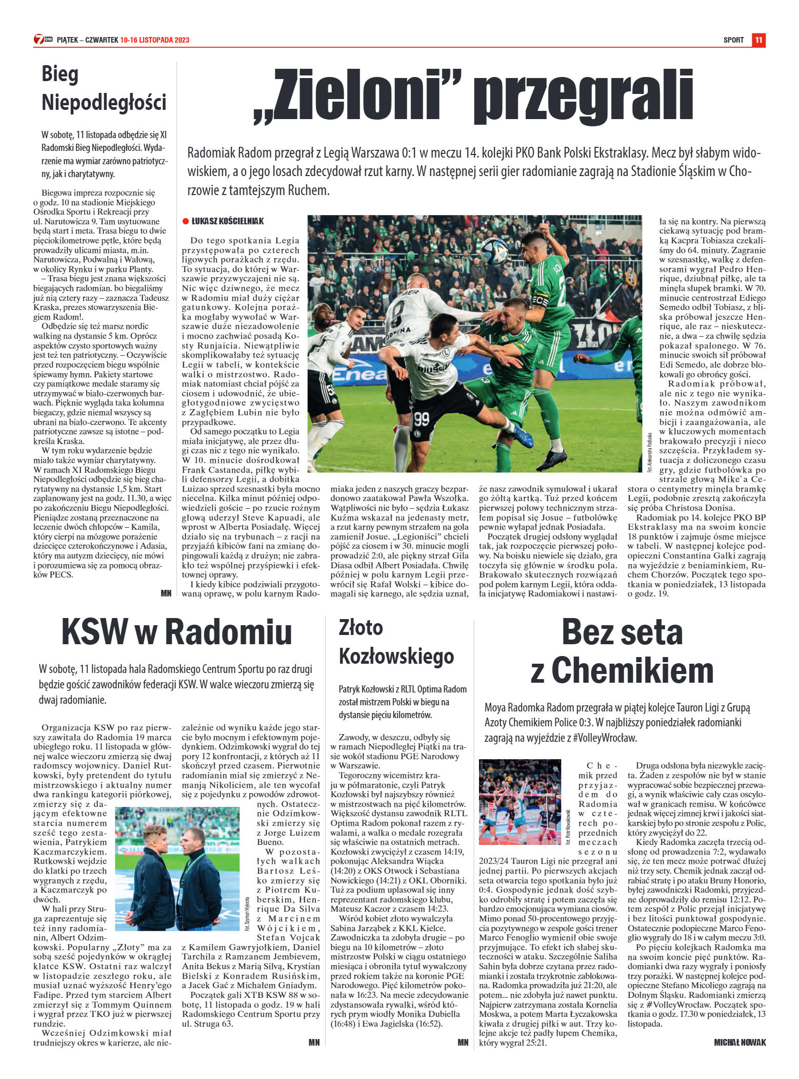 Tygodnik "7 Dni" nr 884 z dn. 10.11.2023 r. - strona 19