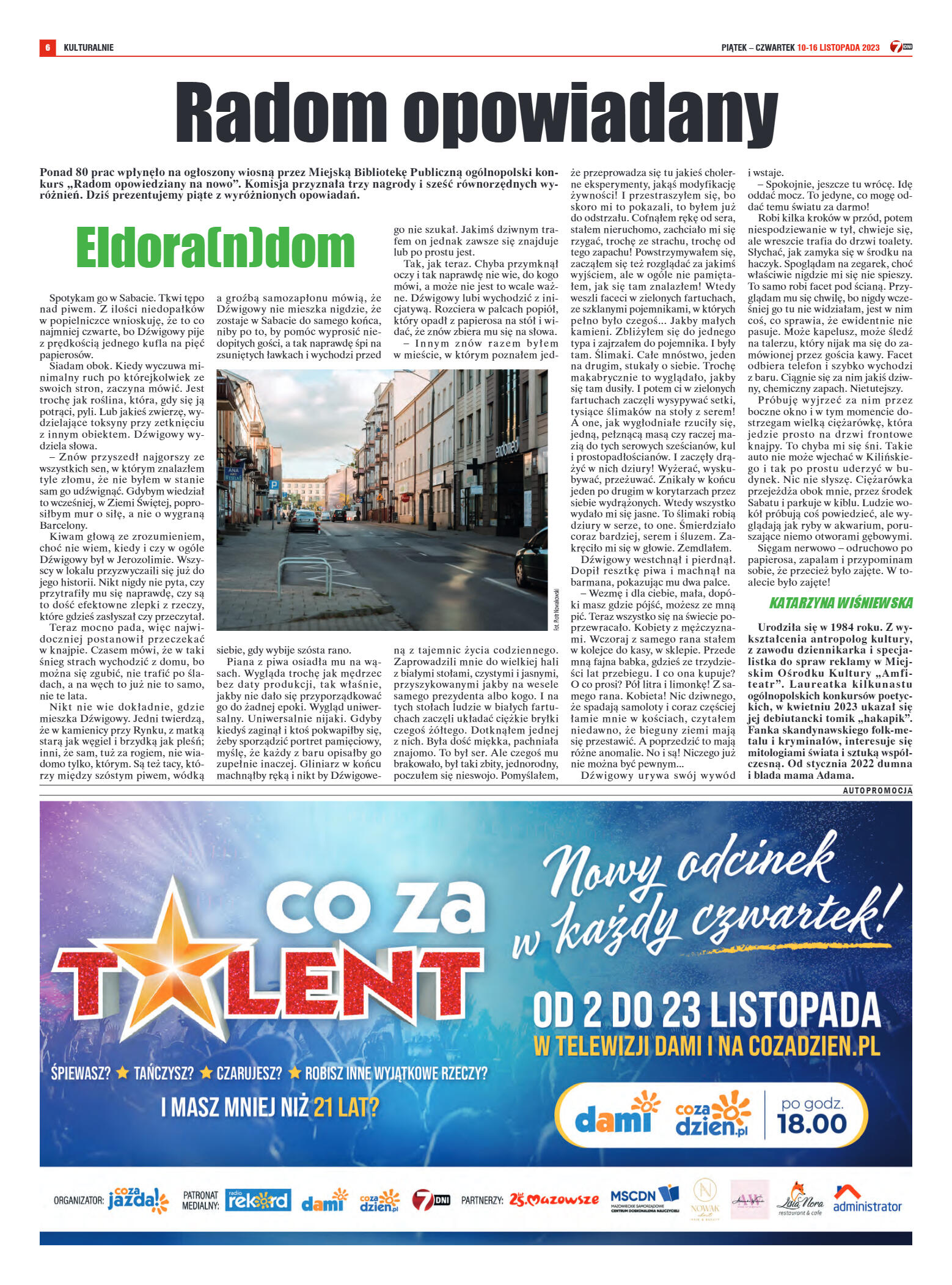 Tygodnik "7 Dni" nr 884 z dn. 10.11.2023 r. - strona 6