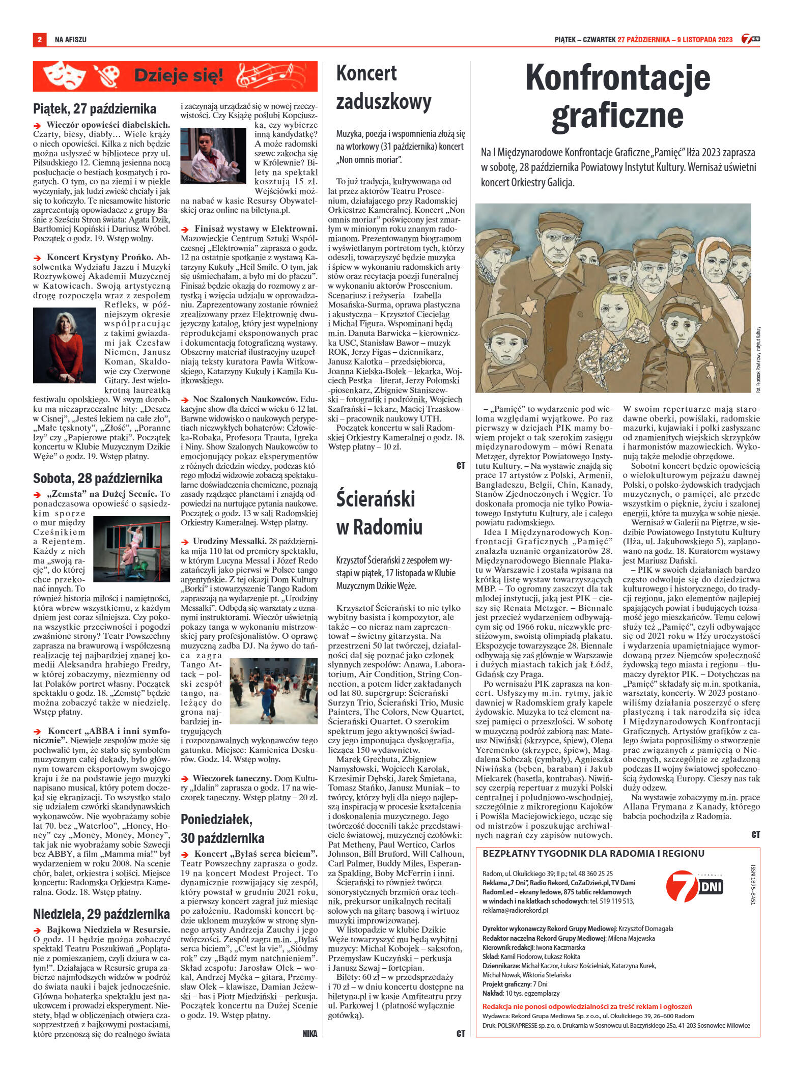 Tygodnik "7 Dni" nr 883 z dn. 27.10.2023 r. - strona 2