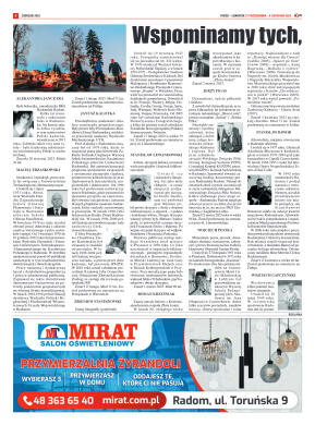 Tygodnik "7 Dni" nr 883 z dn. 27.10.2023 r. - strona 16