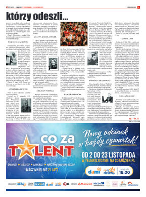 Tygodnik "7 Dni" nr 883 z dn. 27.10.2023 r. - strona 17