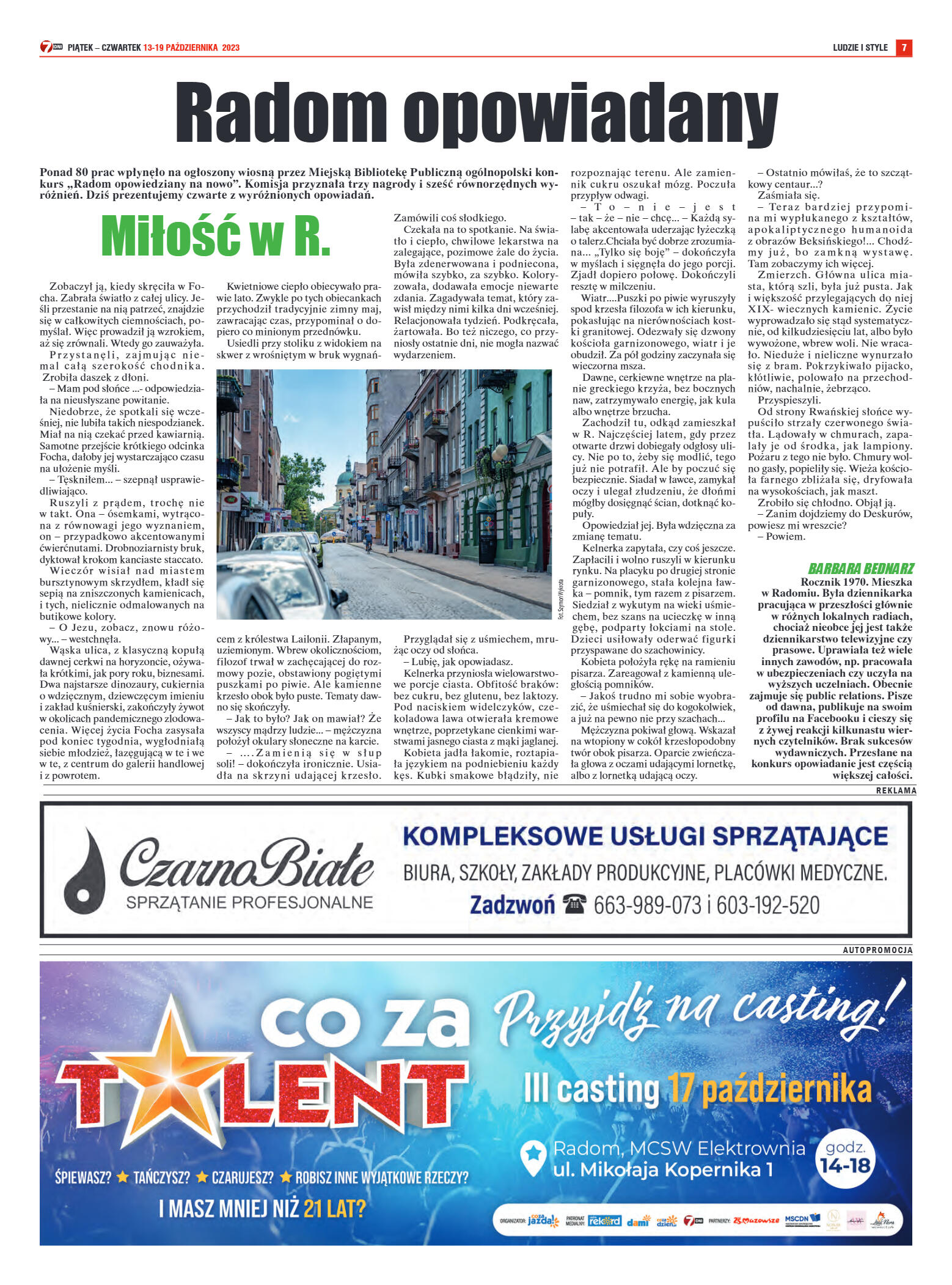 Tygodnik "7 Dni" nr 881 z dn. 13.10.2023 r. - strona 15