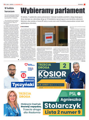 Tygodnik "7 Dni" nr 881 z dn. 13.10.2023 r. - strona 3