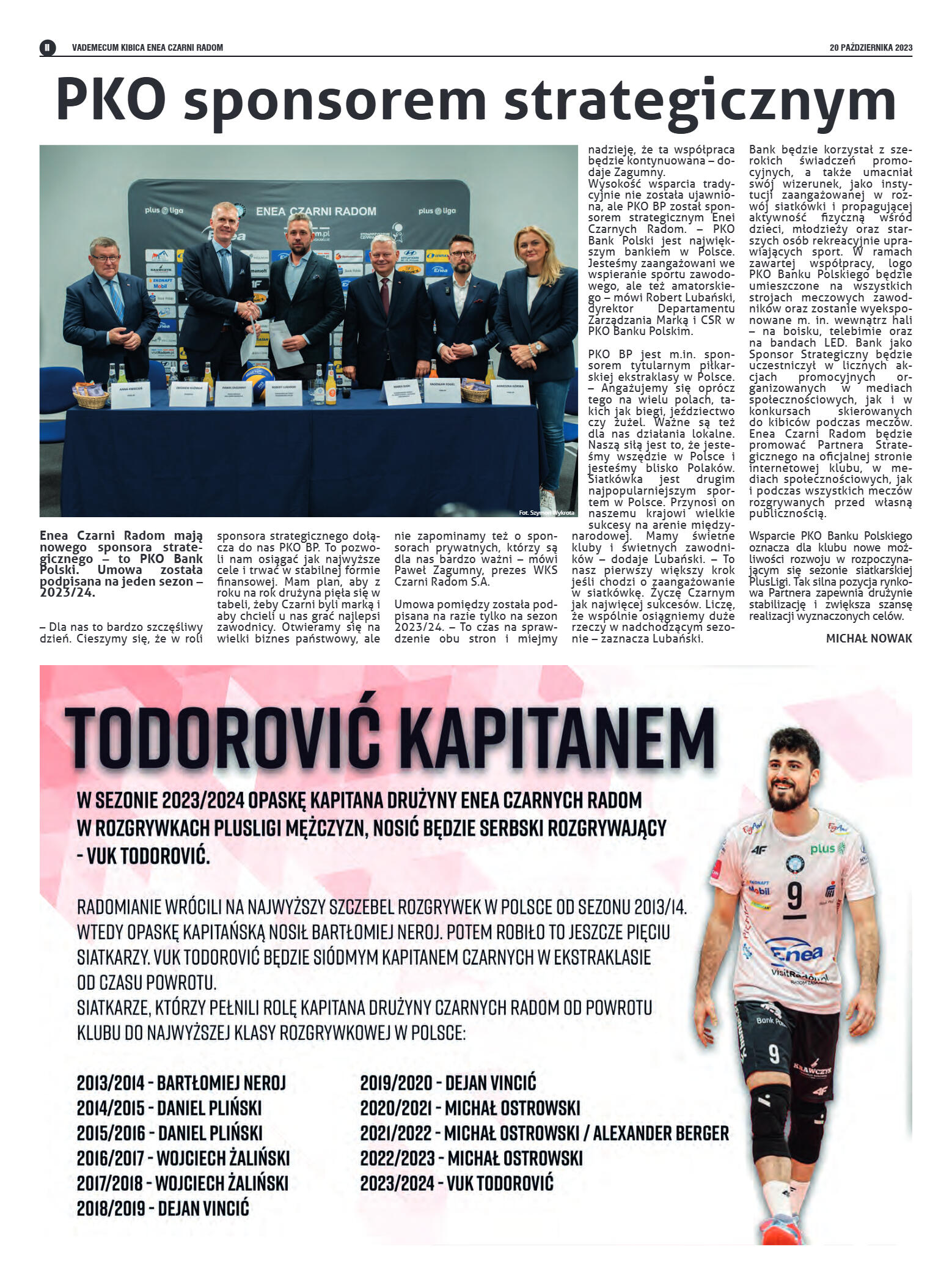 Vademecum Kibica Enea Czarni Radom w Bezpłatnym Ty - strona 2