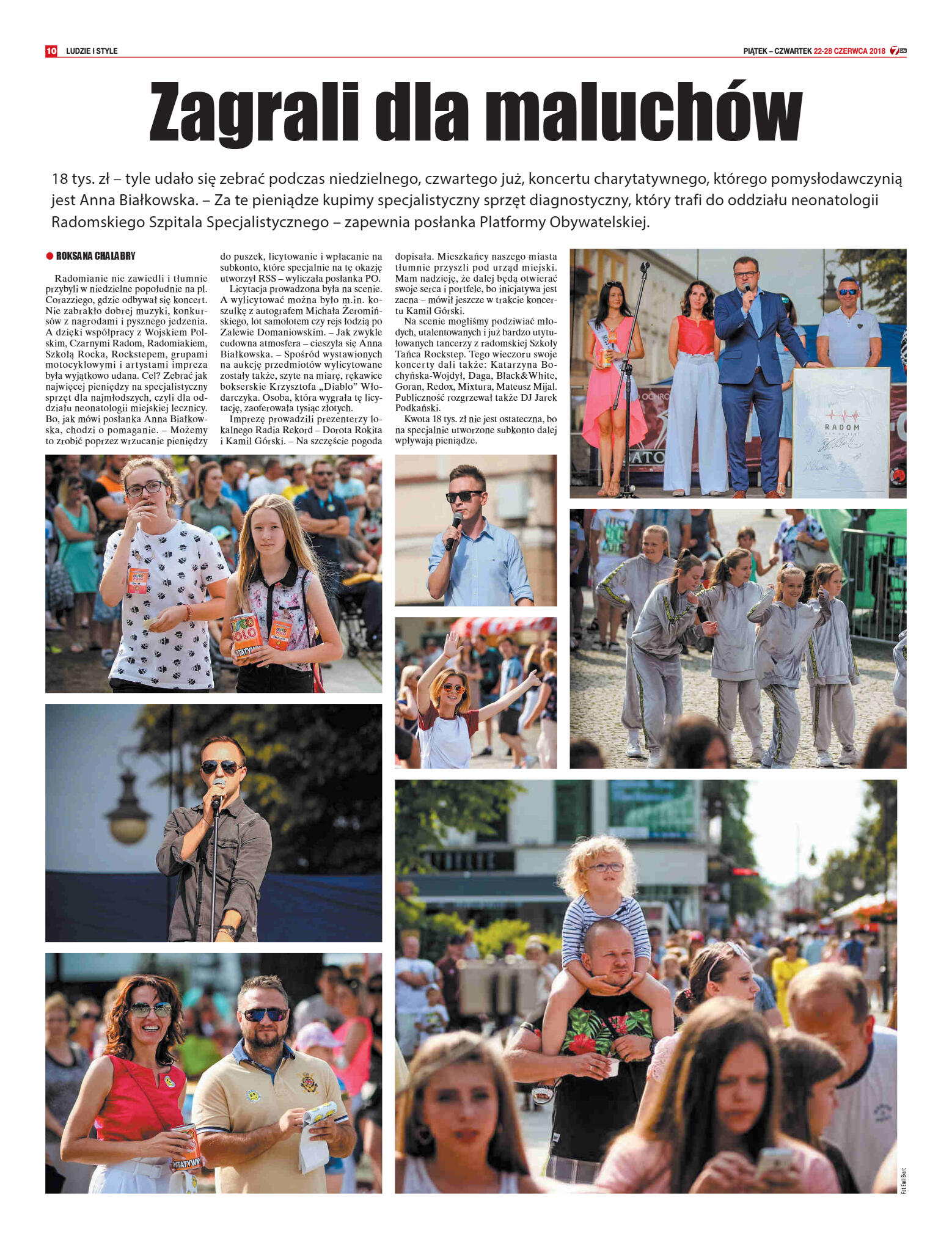 Tygodnik "7 Dni" nr 640 z dn. 22.06.2018 - strona 10