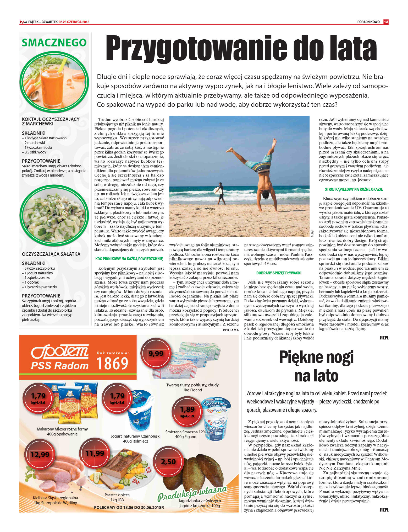 Tygodnik "7 Dni" nr 640 z dn. 22.06.2018 - strona 13