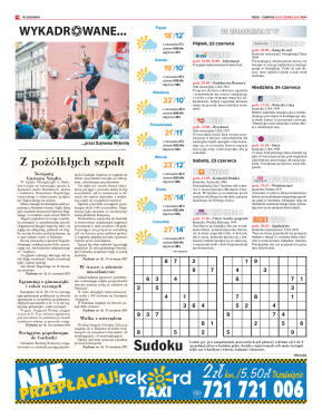 Tygodnik "7 Dni" nr 640 z dn. 22.06.2018 - strona 14