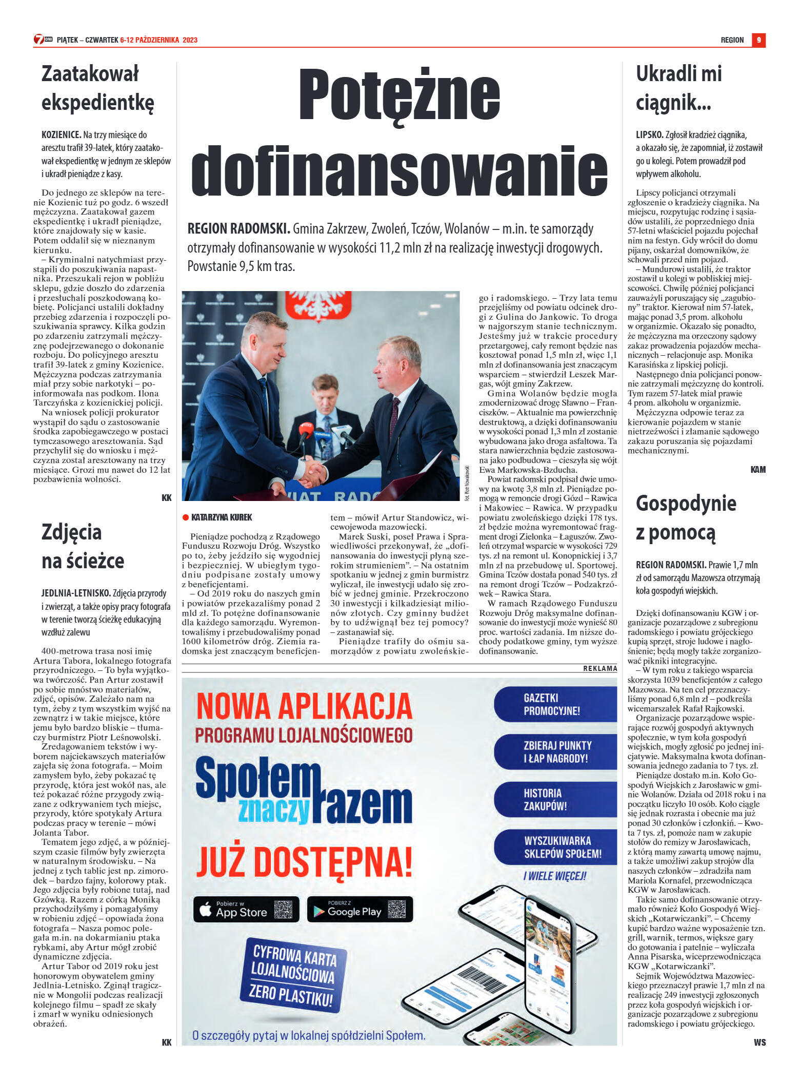 Tygodnik "7 Dni" nr 880 z dn. 6.10.2023 r. - strona 14