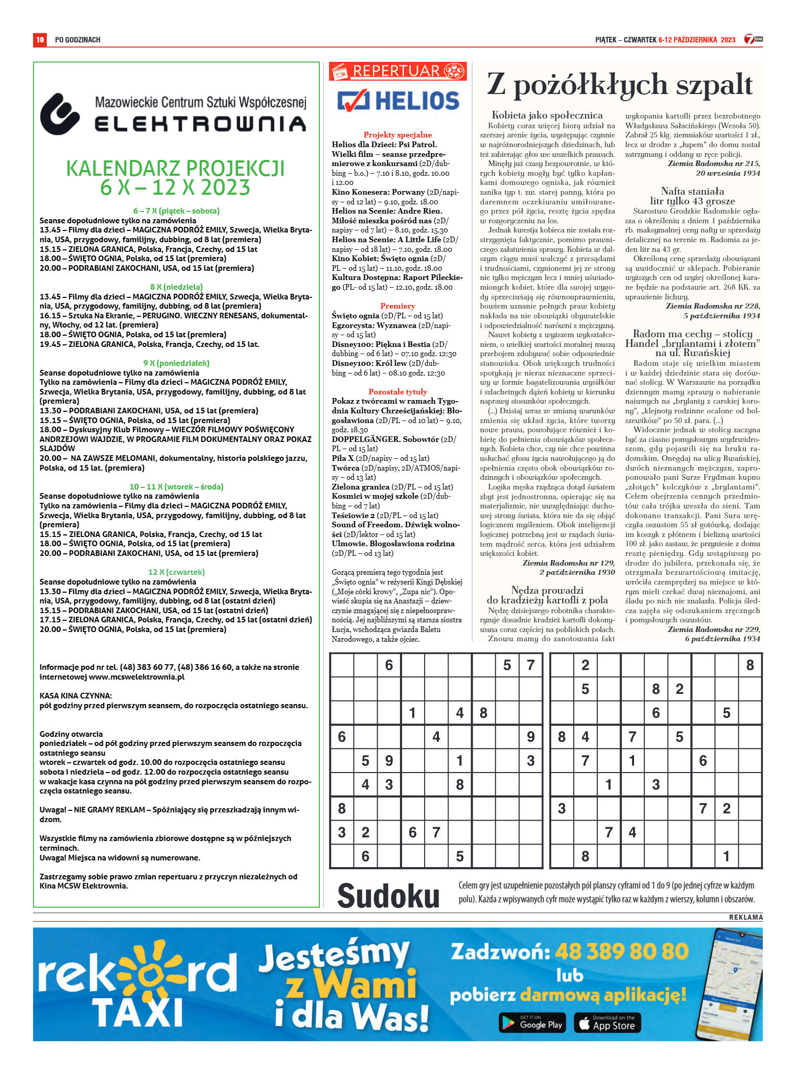 Tygodnik "7 Dni" nr 880 z dn. 6.10.2023 r. - strona 30