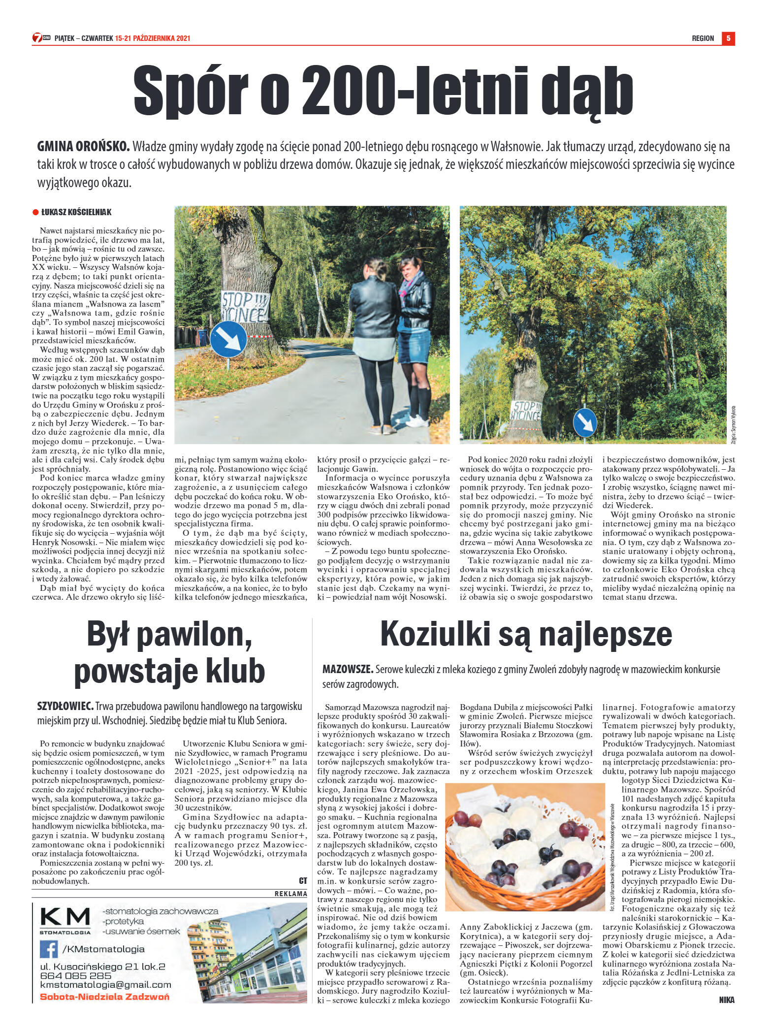 Tygodnik "7 Dni" nr 788 z dn. 15.10.2021 r. - strona 5