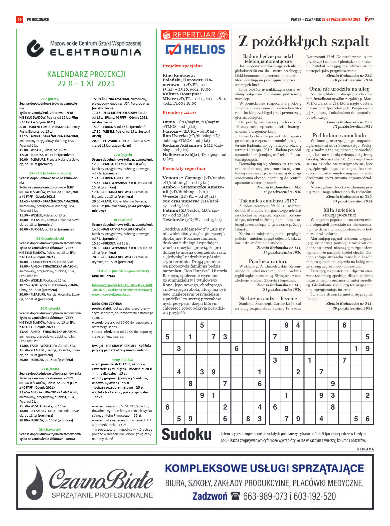 Tygodnik "7 Dni" nr 789 z dn. 22.10.2021 r. - strona 10