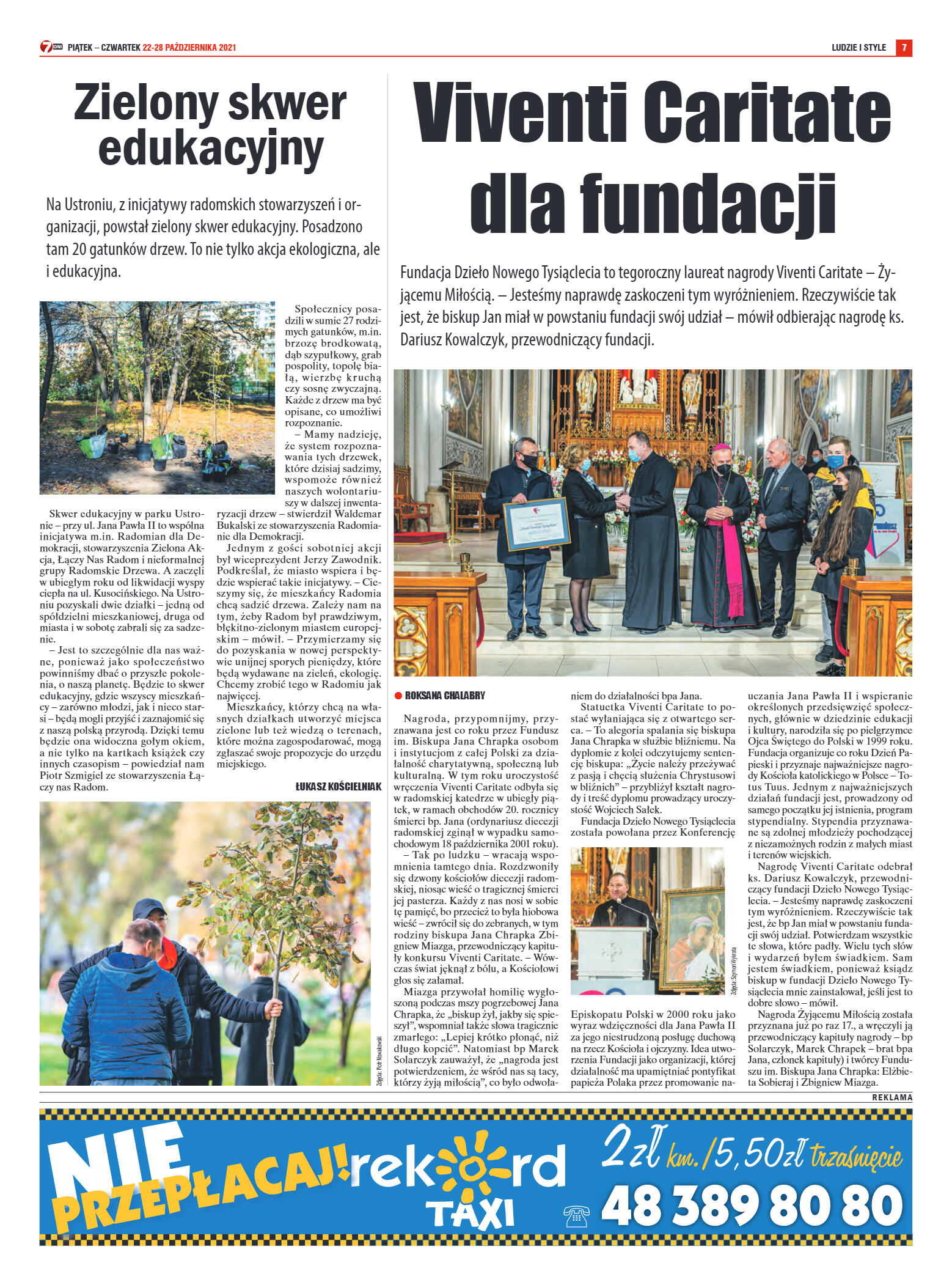 Tygodnik "7 Dni" nr 789 z dn. 22.10.2021 r. - strona 7