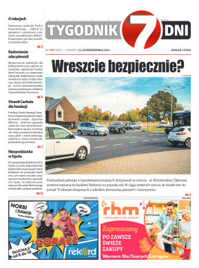 Tygodnik "7 Dni" nr 789 z dn. 22.10.2021 r. - strona 1