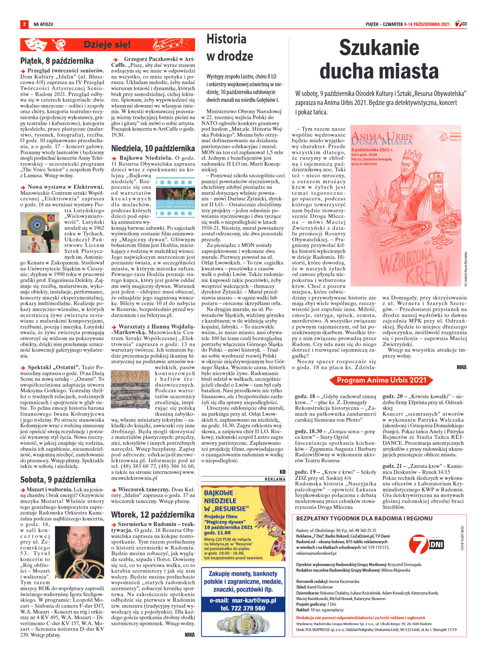 Tygodnik "7 Dni" nr 787 z dn. 8.10.2021 r. - strona 2