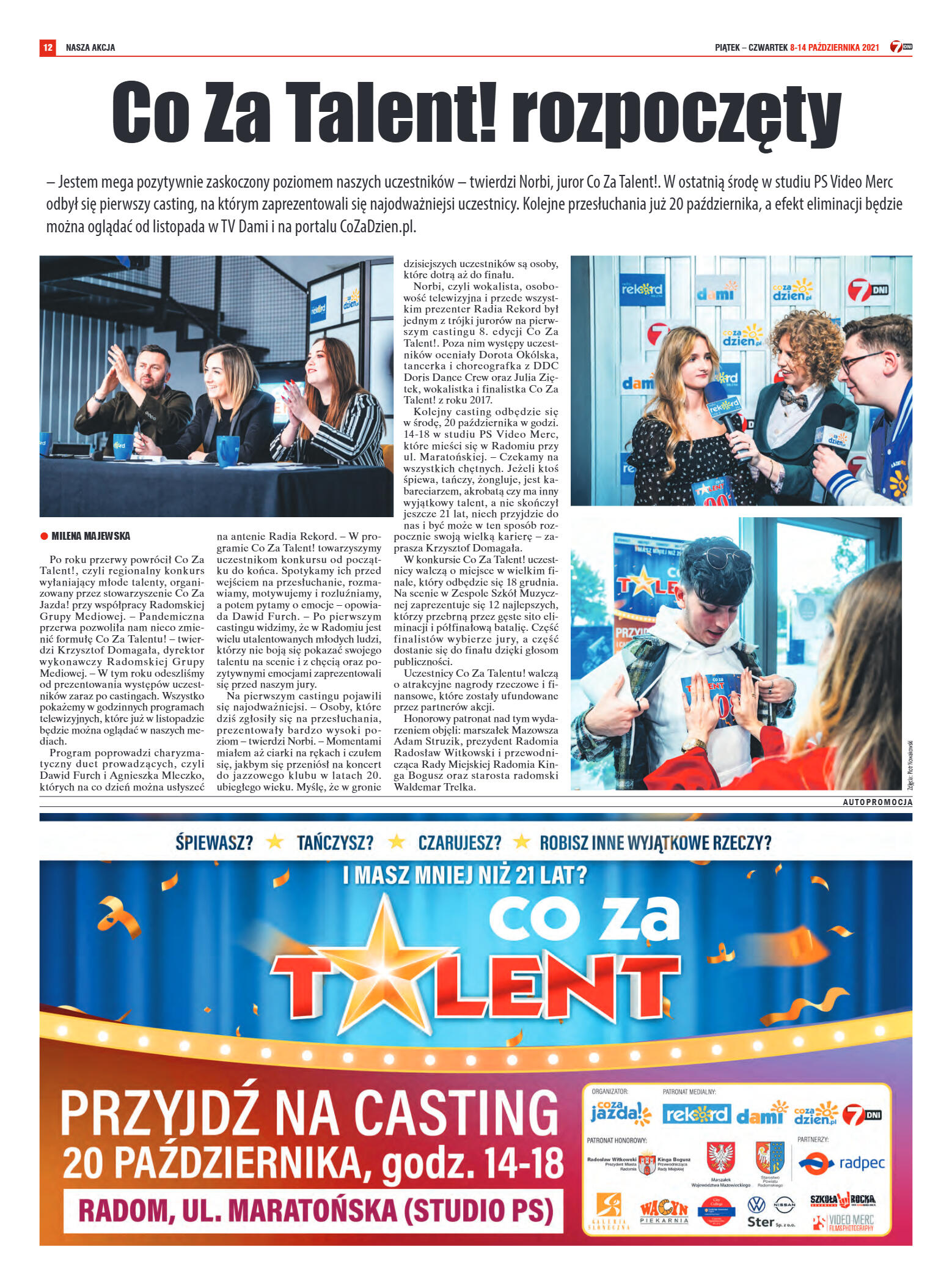 Tygodnik "7 Dni" nr 787 z dn. 8.10.2021 r. - strona 20