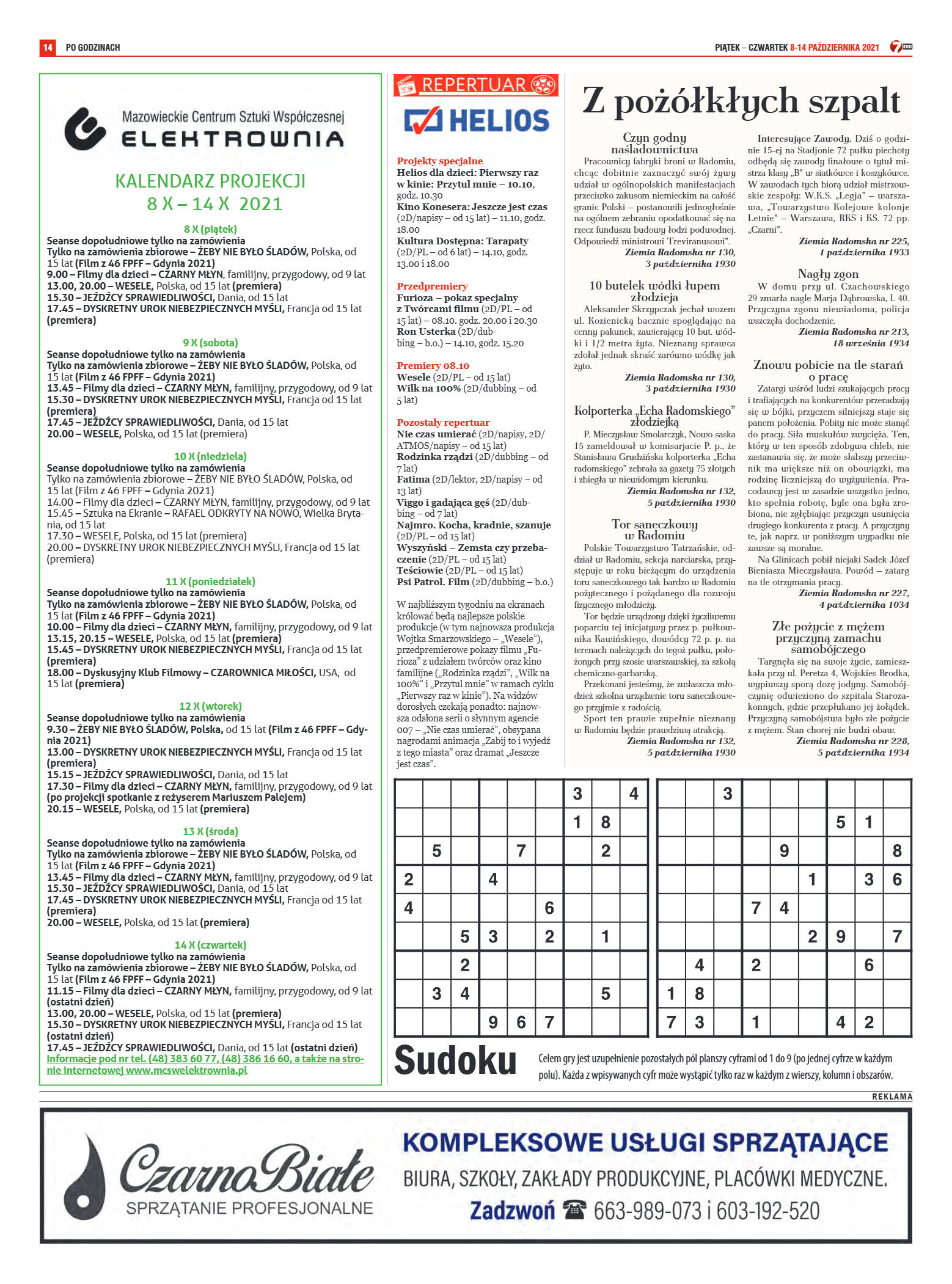 Tygodnik "7 Dni" nr 787 z dn. 8.10.2021 r. - strona 22