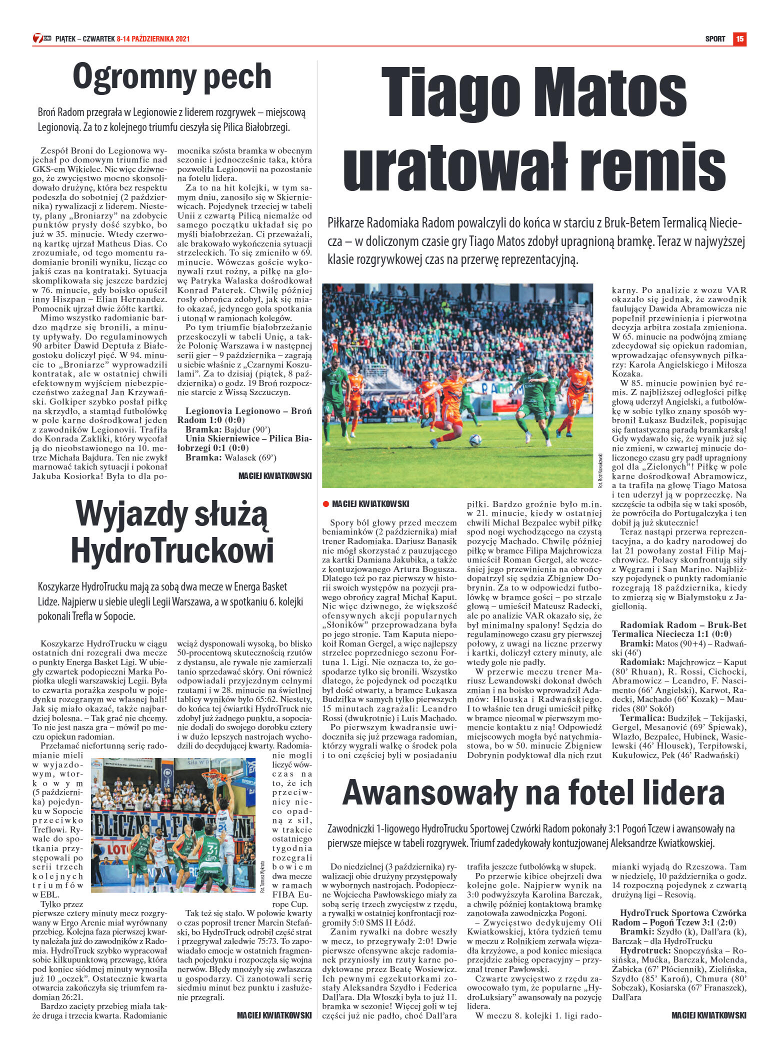 Tygodnik "7 Dni" nr 787 z dn. 8.10.2021 r. - strona 23