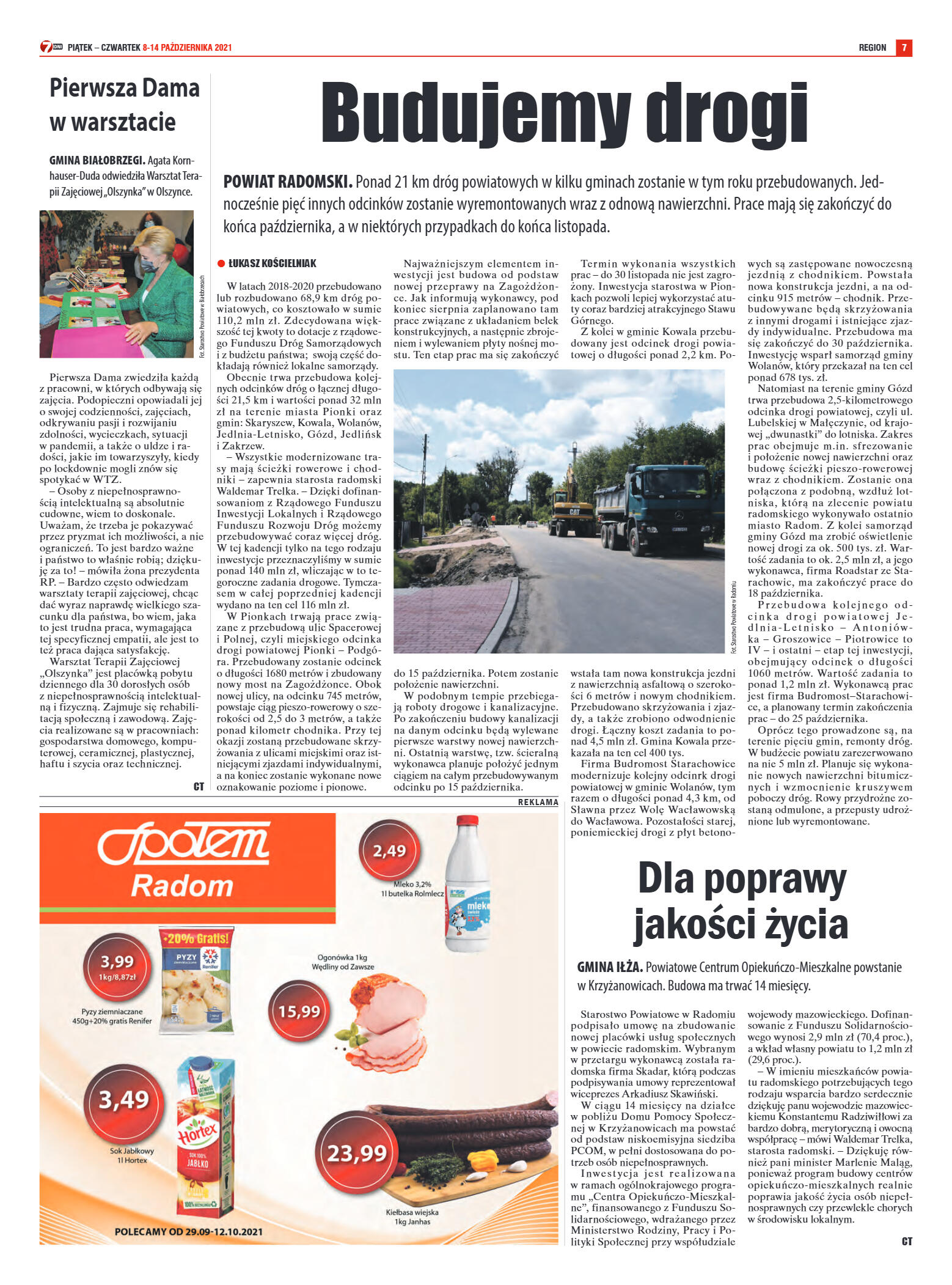 Tygodnik "7 Dni" nr 787 z dn. 8.10.2021 r. - strona 7