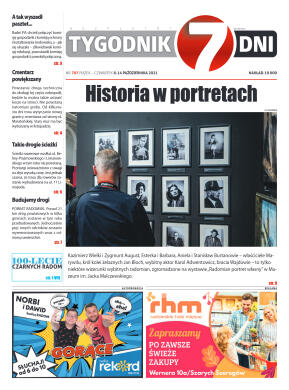Tygodnik "7 Dni" nr 787 z dn. 8.10.2021 r. - strona 1