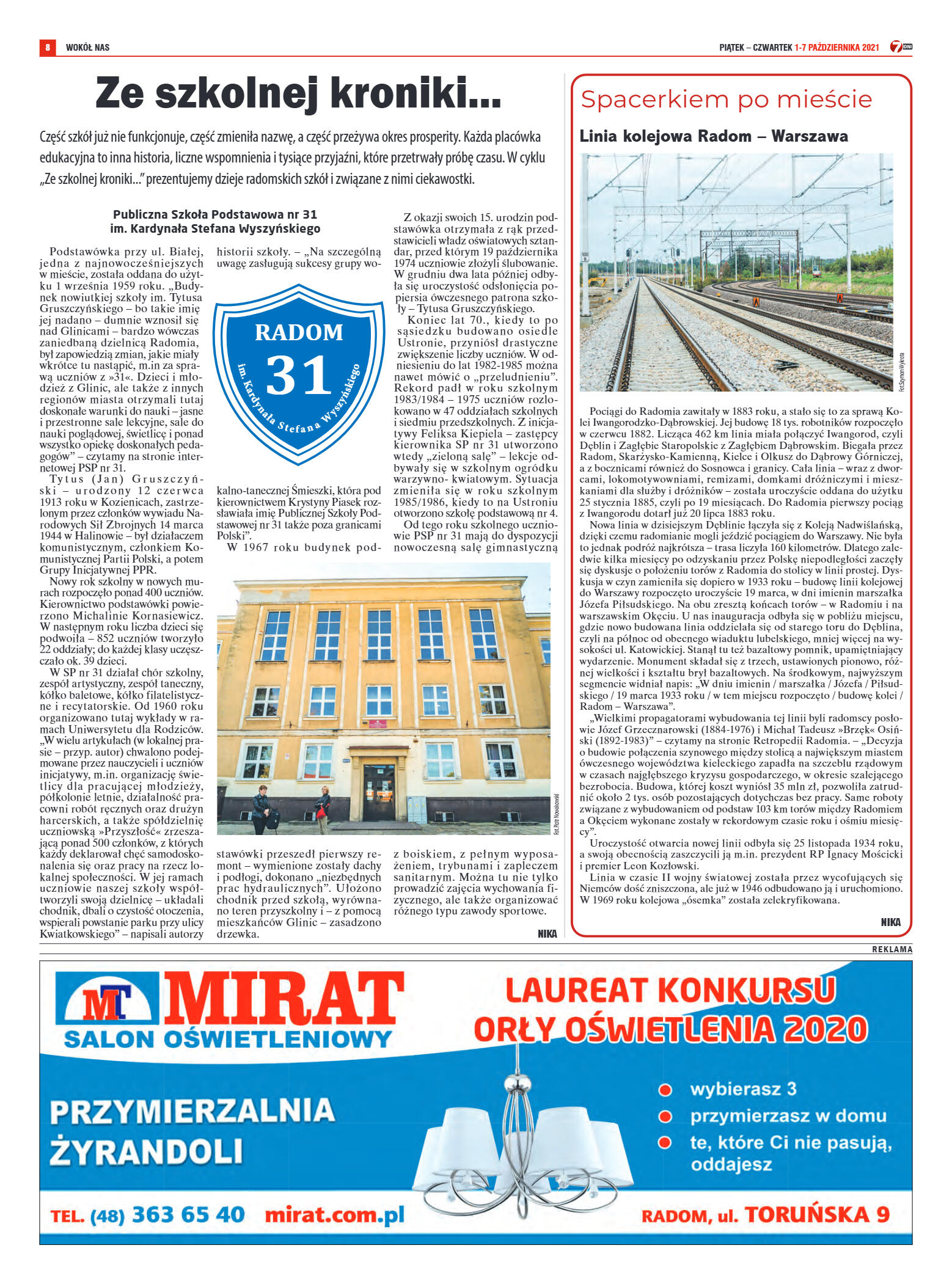 Tygodnik "7 Dni" nr 786 z dn. 01.10.2021 r. - strona 12