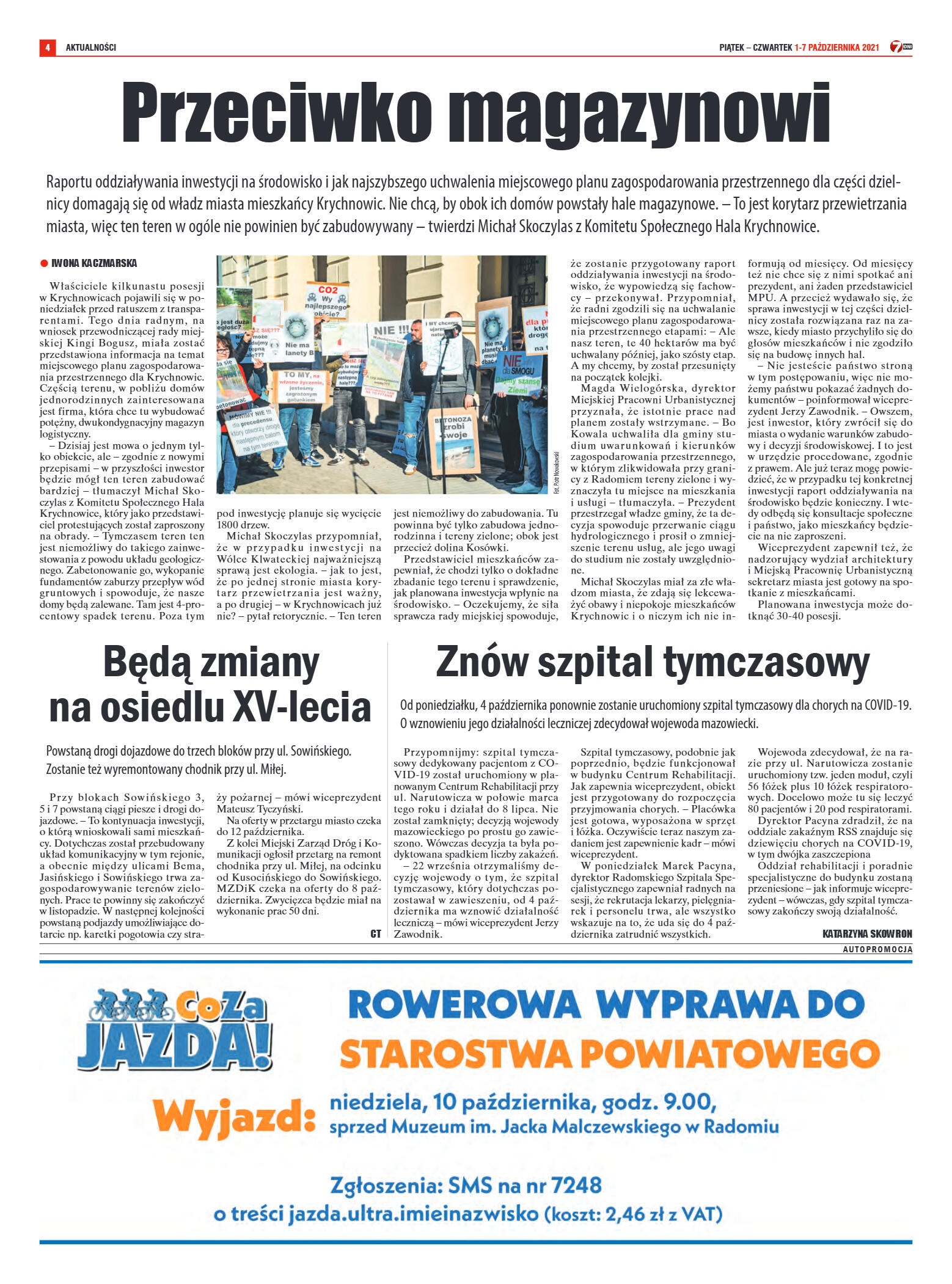 Tygodnik "7 Dni" nr 786 z dn. 01.10.2021 r. - strona 4