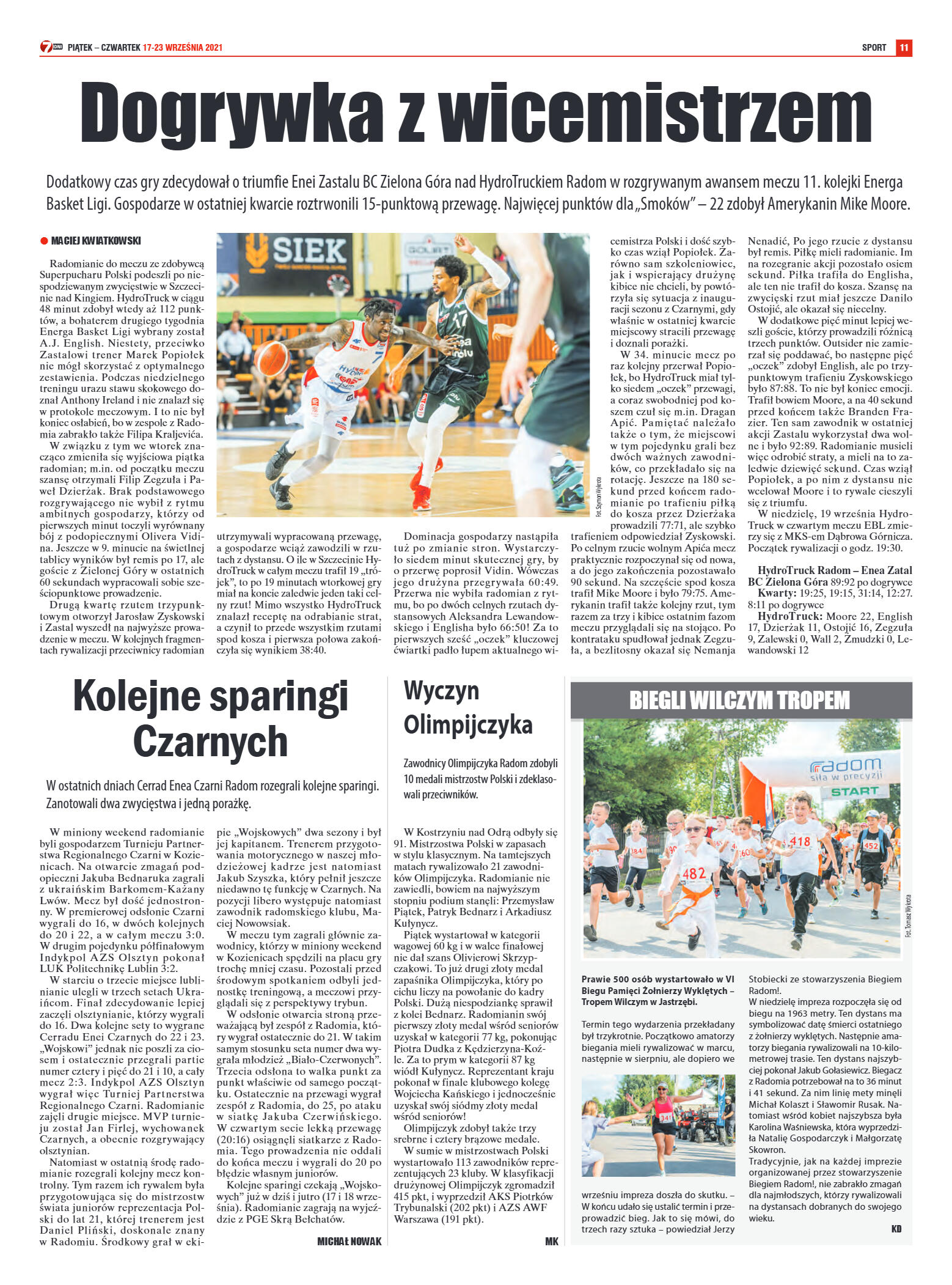 Tygodnik "7 Dni" nr 784 z dn. 17.09.2021 r. - strona 11