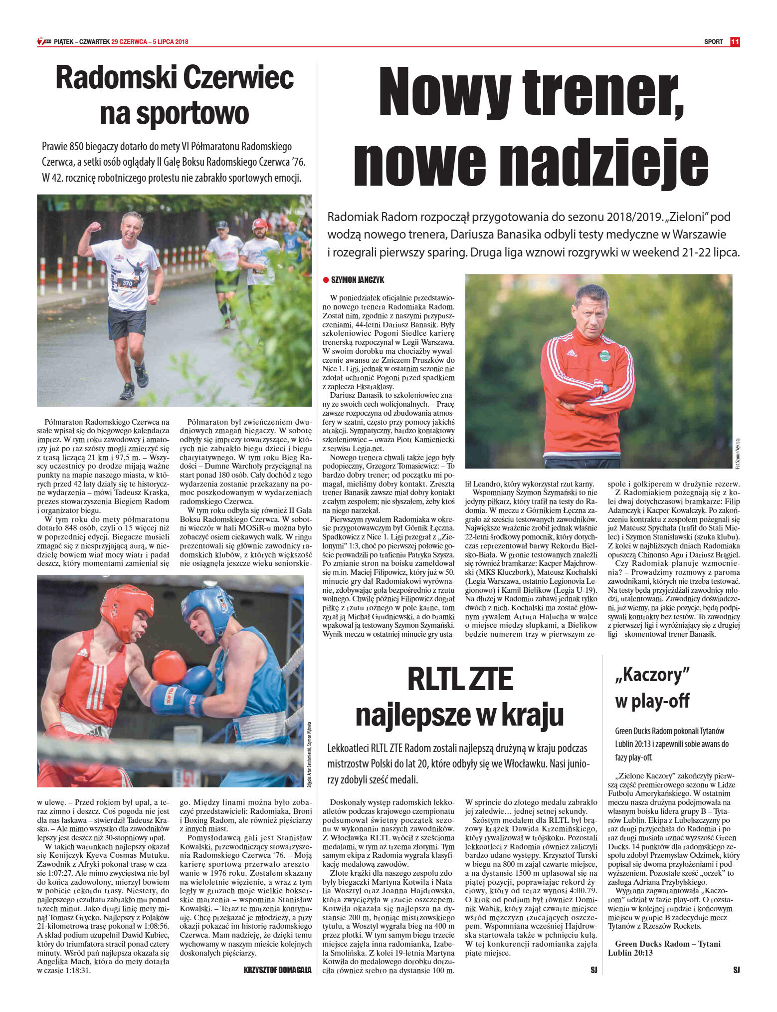 Tygodnik "7 Dni" nr 641 z dn. 29.06.2018 - strona 11