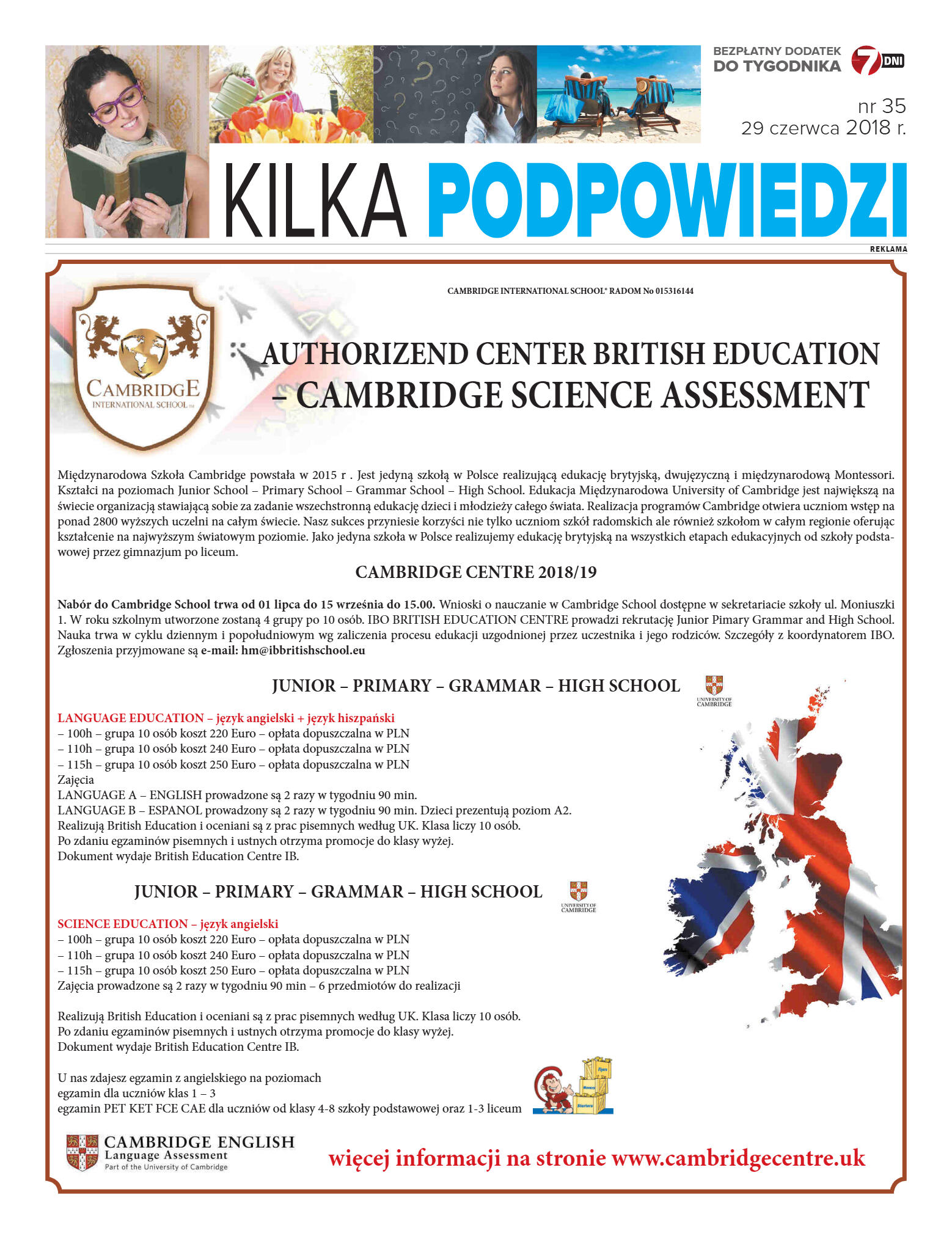 Tygodnik "7 Dni" nr 641 z dn. 29.06.2018 - strona 13