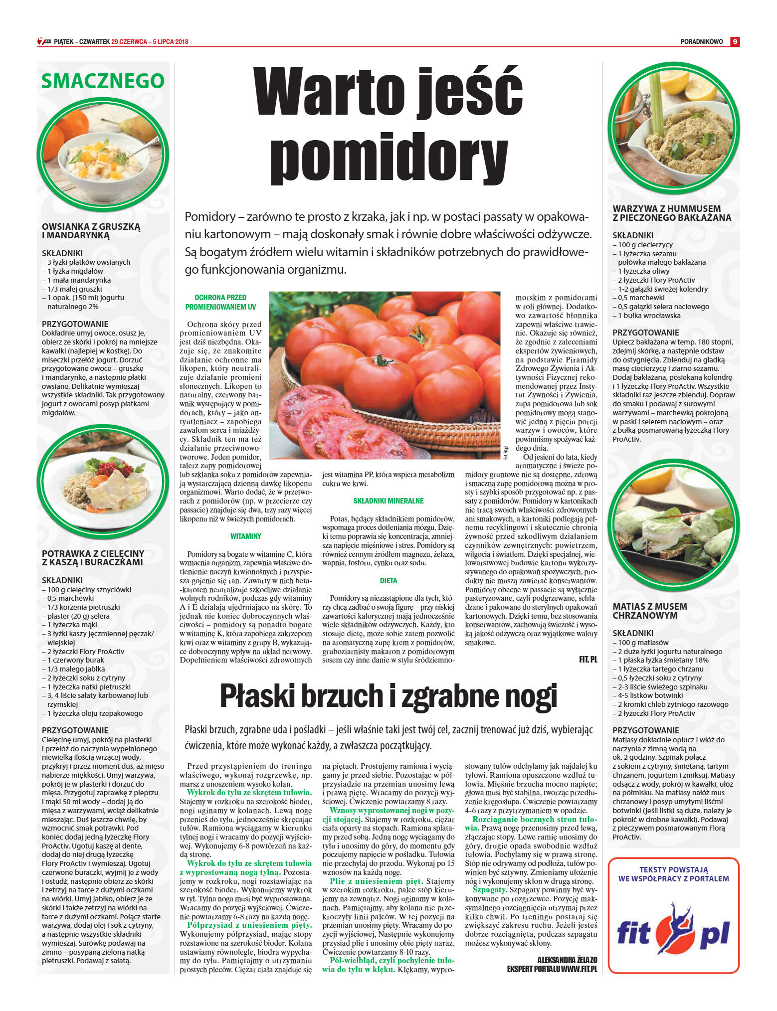 Tygodnik "7 Dni" nr 641 z dn. 29.06.2018 - strona 9