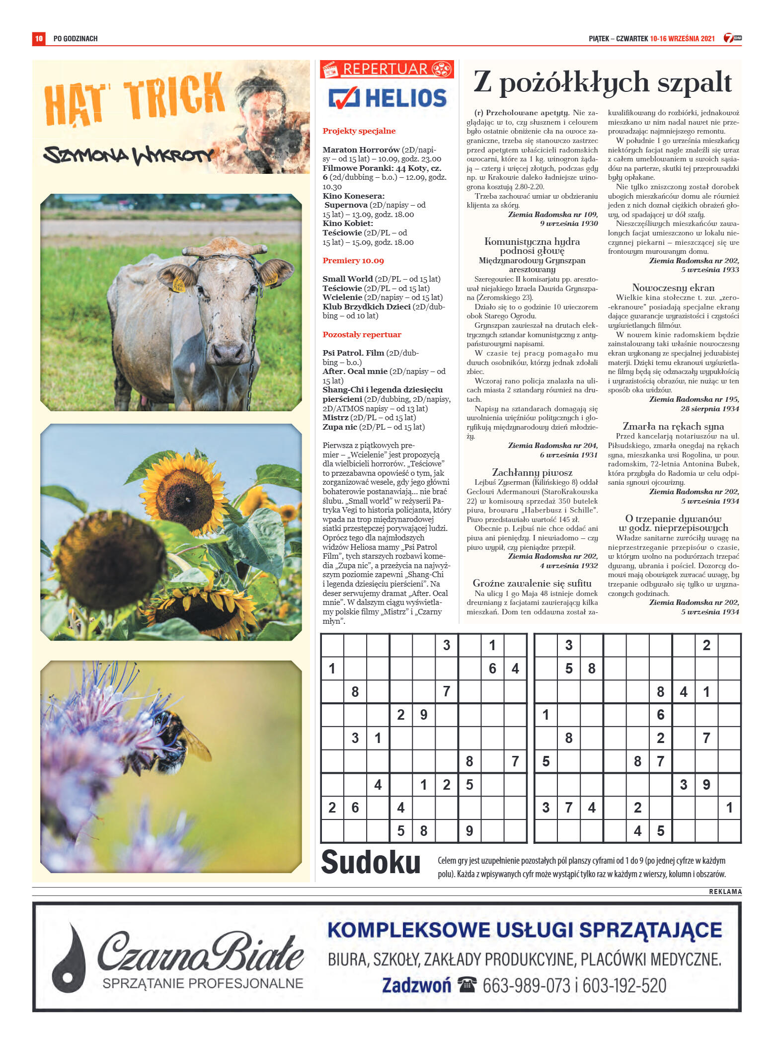 Tygodnik "7 Dni" nr 783 z dn. 10.09.2021 r. - strona 10