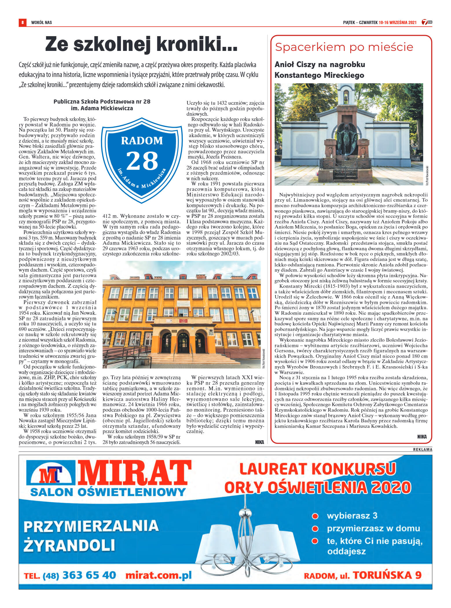 Tygodnik "7 Dni" nr 783 z dn. 10.09.2021 r. - strona 8