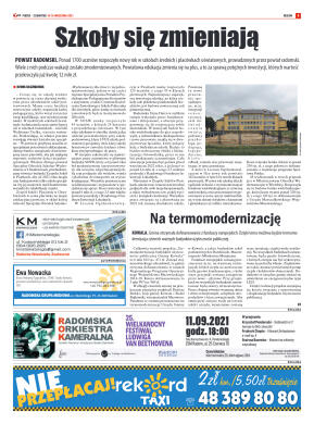 Tygodnik "7 Dni" nr 783 z dn. 10.09.2021 r. - strona 9