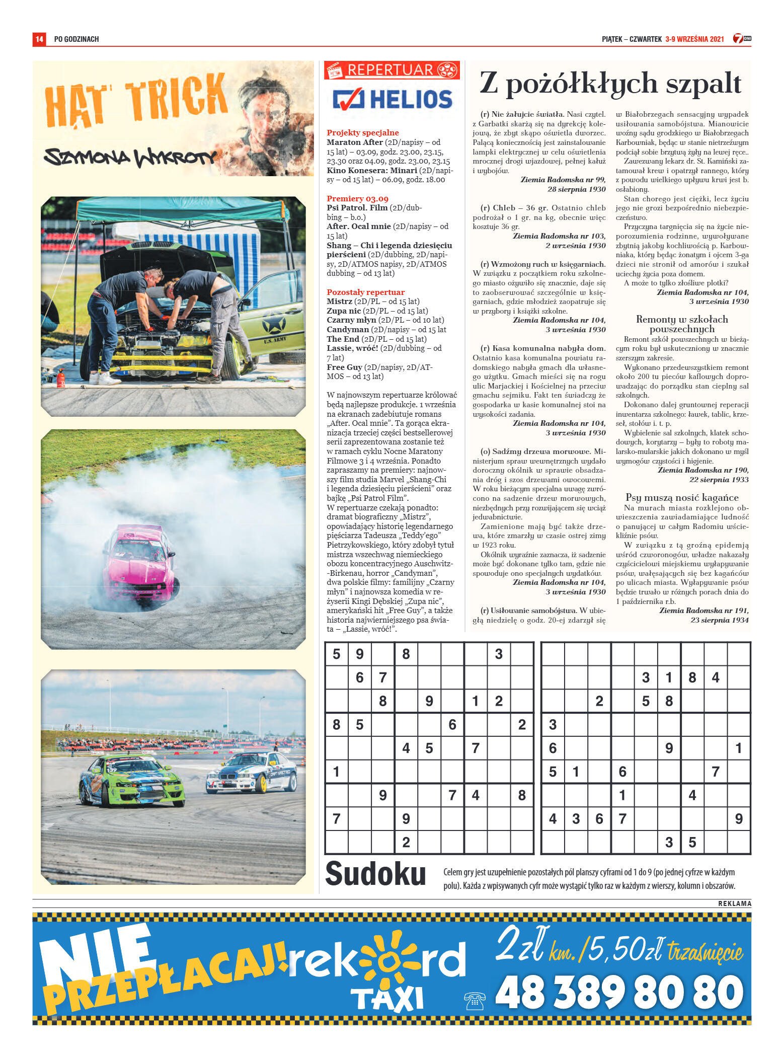 Tygodnik "7 Dni" nr 782 z dn. 03.09.2021 r. - strona 14